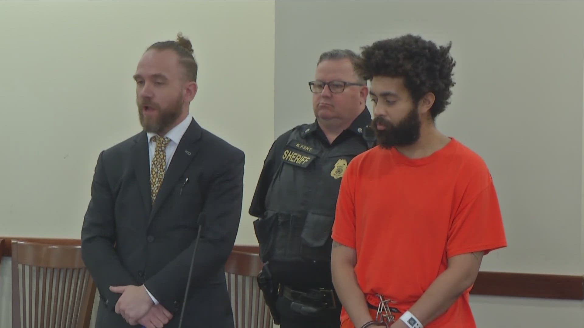 Dale O. Cummings, 31, is facing four charges in connection with the death of Babul Meah and Abu Yousef.