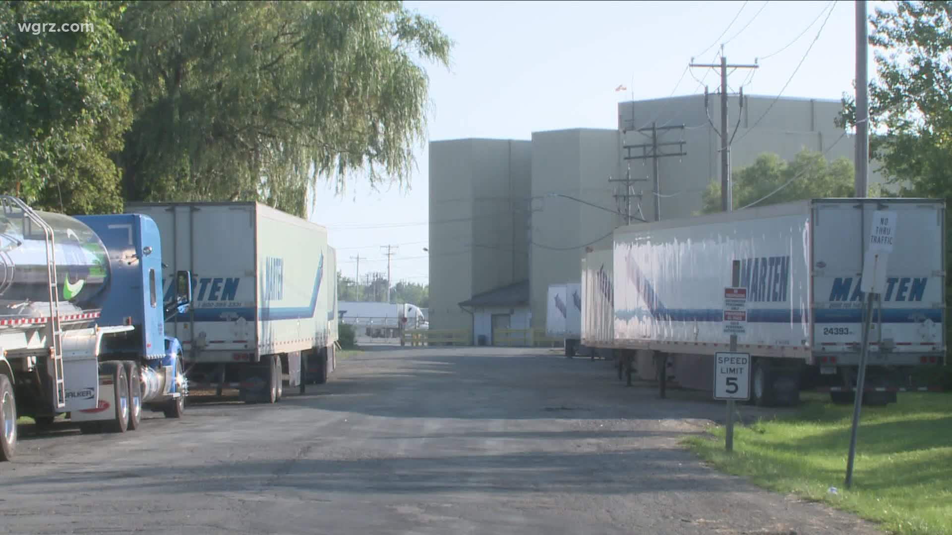 More details about their Covid cluster problem involving a local food processing plant and how they're trying to cope with an outbreak involving its large workforce.