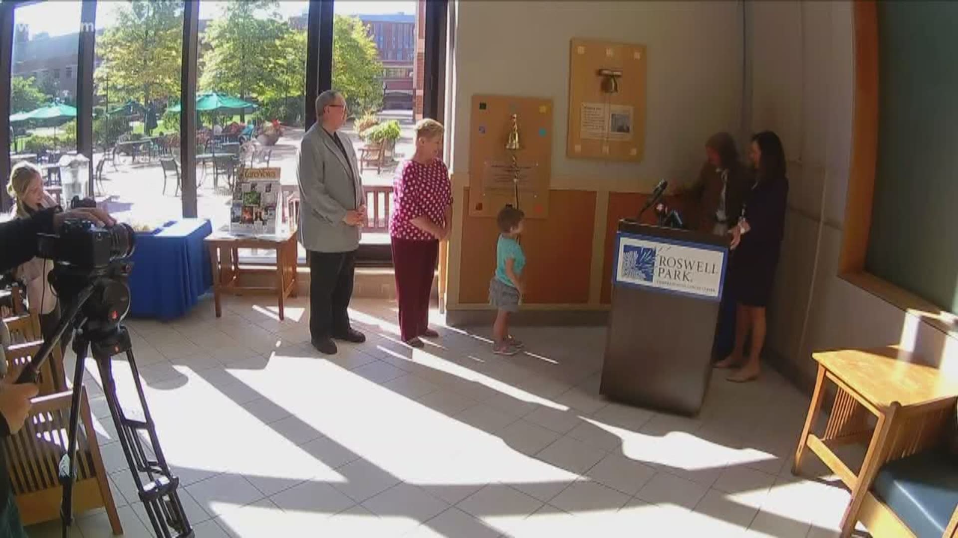 It's a momentous occasion in a cancer patient's fight: ringing the bell signaling the end of their treatment.