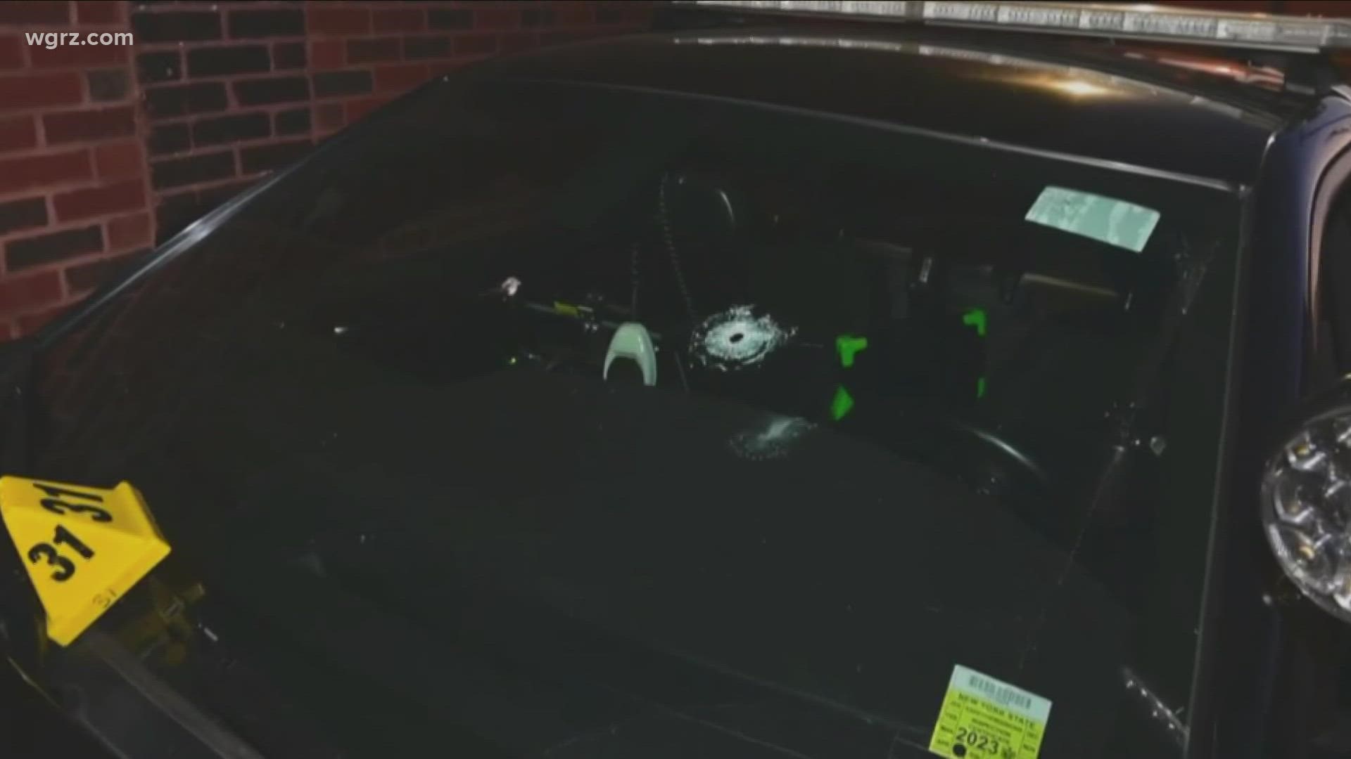 Buffalo Police have released body cam video from officers who shot a man who they say killed someone right in front of them before firing into their patrol car.