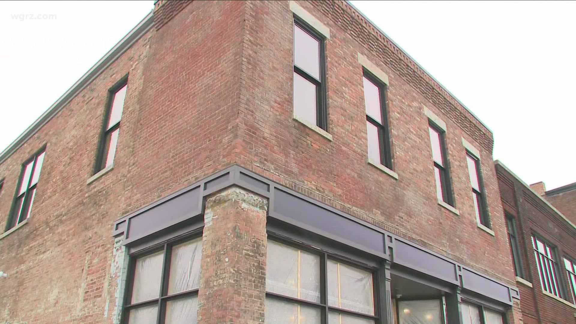 IT WILL BE INSIDE THE NASH LOFTS BUILDING ON BUFFALO'S African American Heritage Corridor.