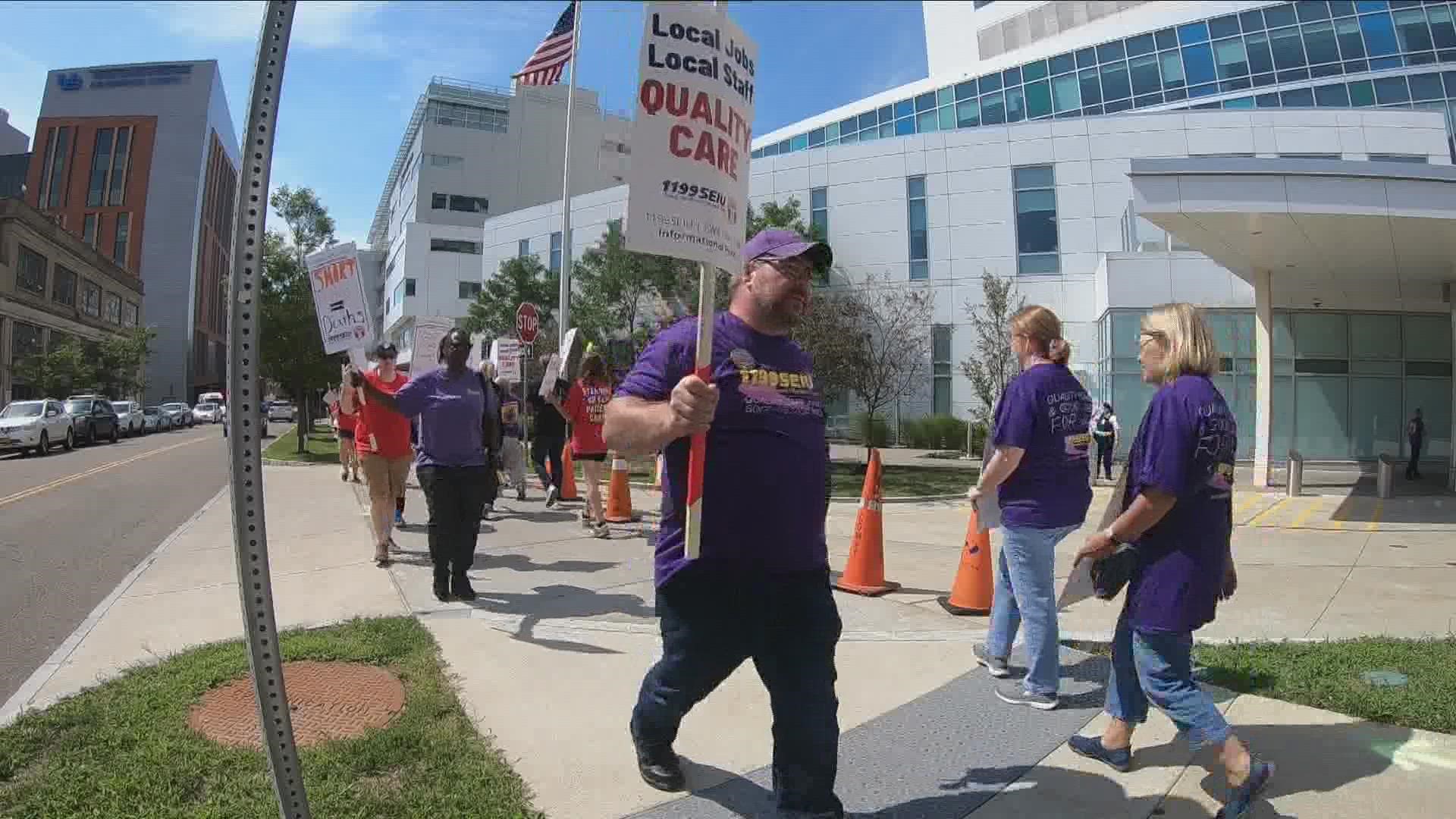 Workers say contract negotiations are taking too long.