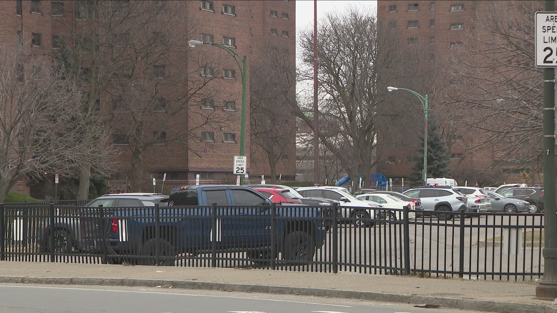 Buffalo Police launched an investigation into a shooting that happened Thursday morning on Marine Drive.