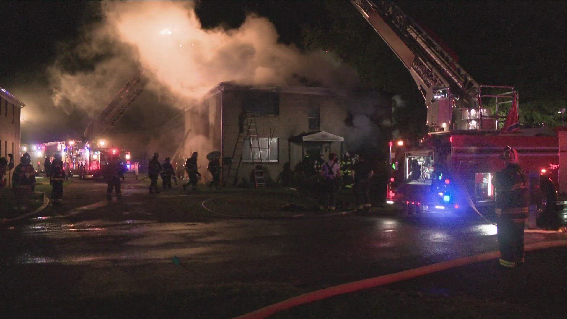 Apartment fire in the Town of Hamburg 10/11/24