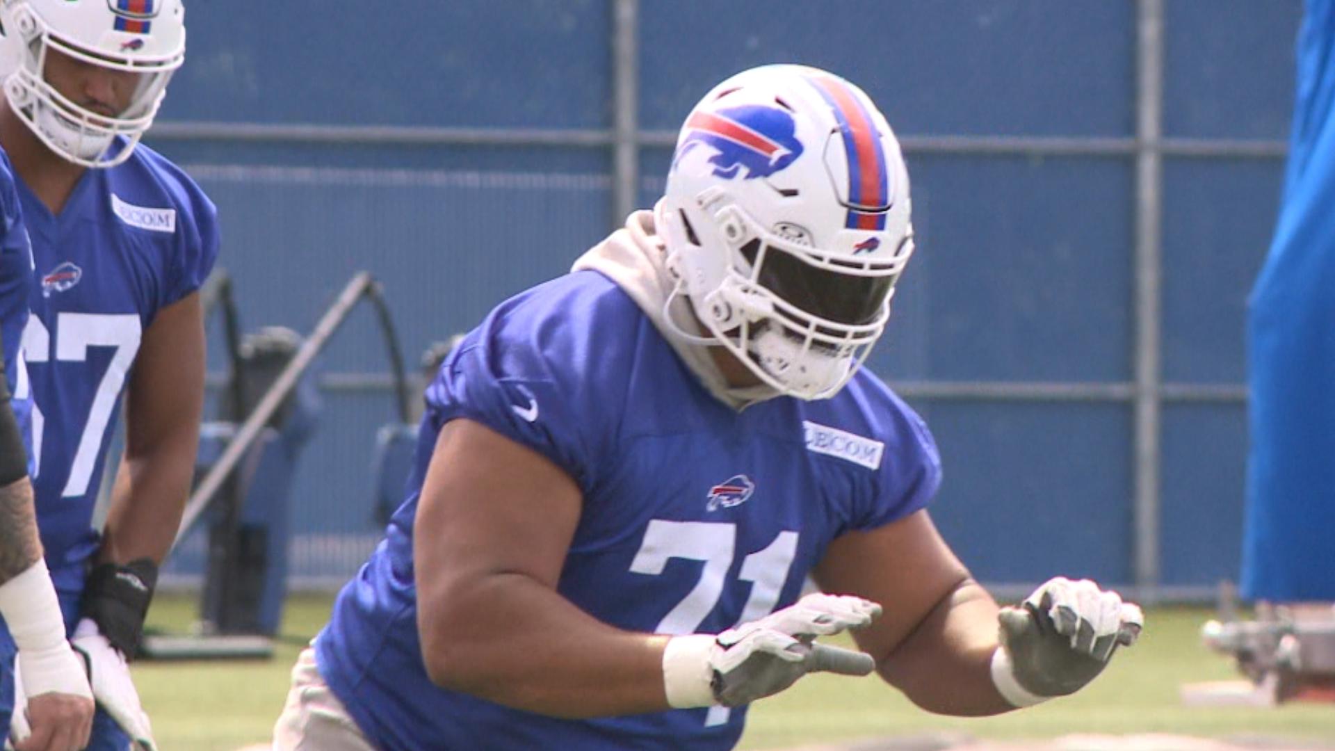 La'el Collins last played in an NFL game in December 2022. He's hoping what's been a challenging recovery ends with him seeing the field again, this time in Buffalo.