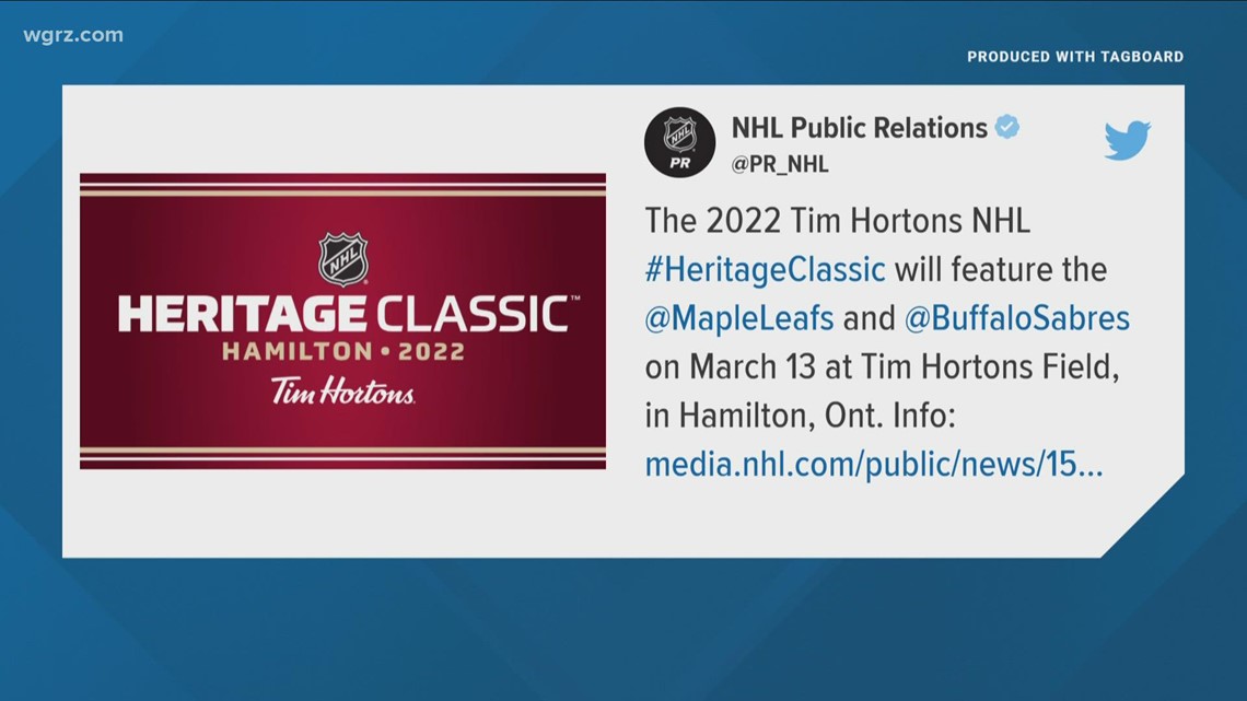 2022 Tim Hortons NHL Heritage Classic 