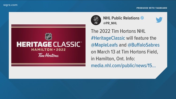 Tim and Friends on X: The Maple Leafs Heritage Classic jersey which will  be worn March 13 against the Sabres in Hamilton has been unveiled. 🔥 or  ❄️?  / X