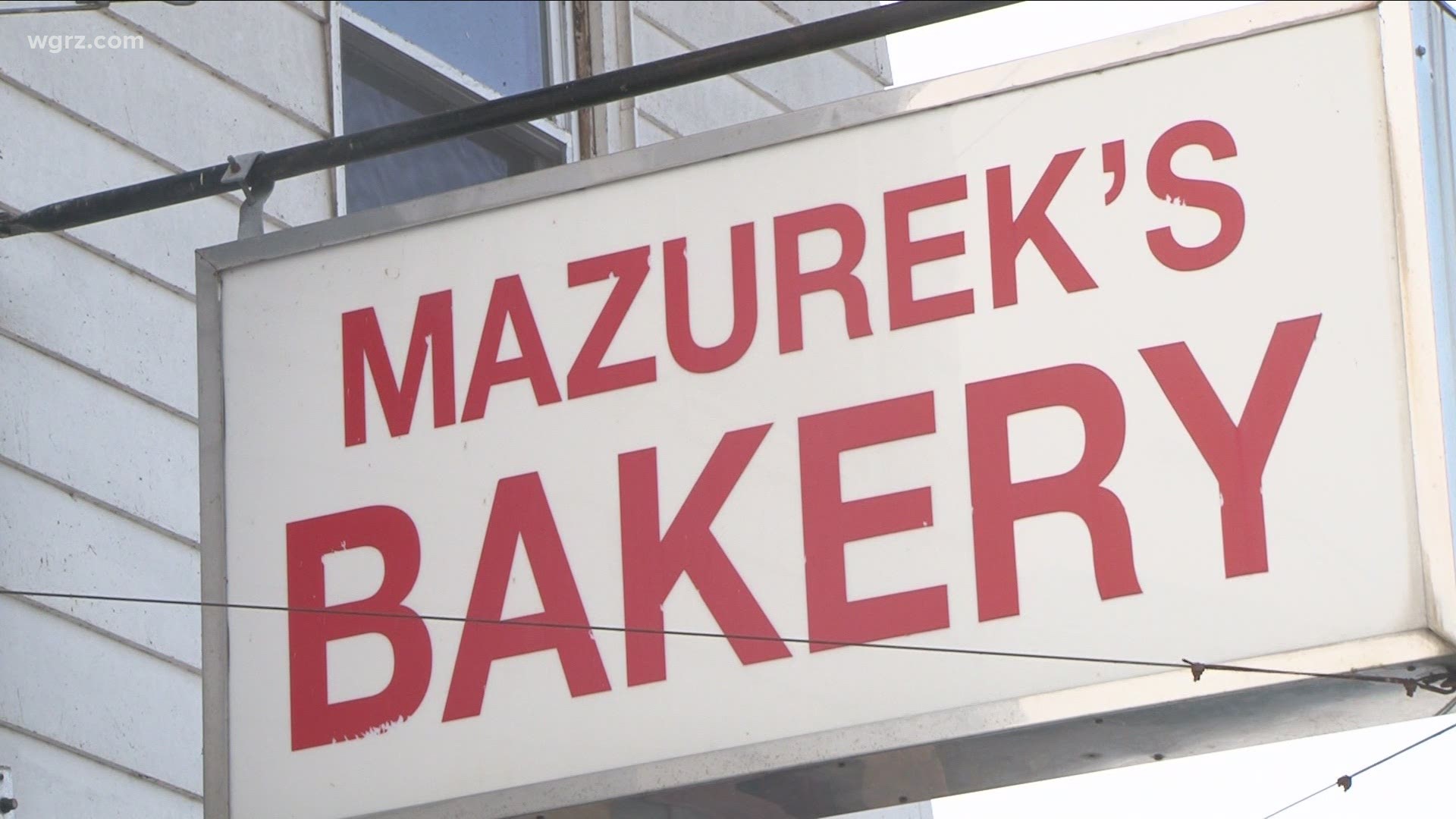 Mazurek's Bakery shared how they're getting ready for Paczki Day in Buffalo.