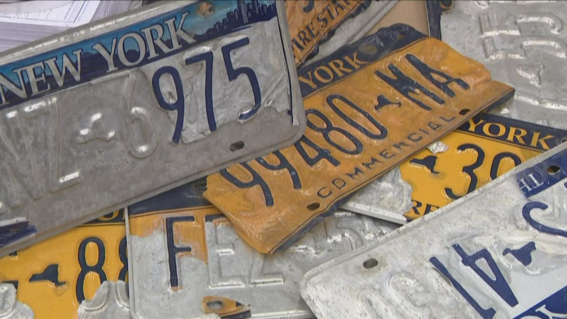 5 years later, NY plates are still peeling