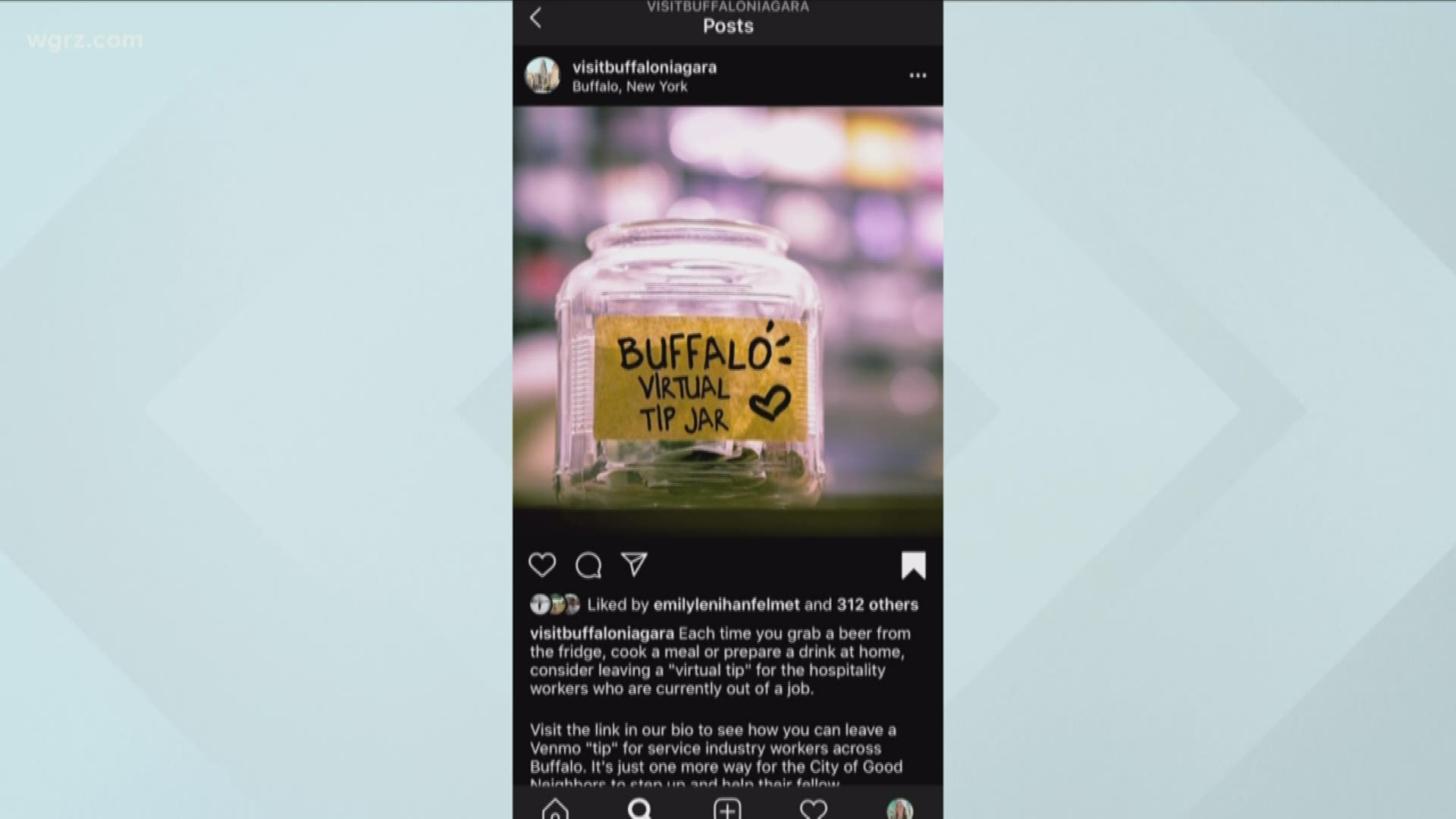 Visit Buffalo Niagara creates virtual tip jar for hospitality workers