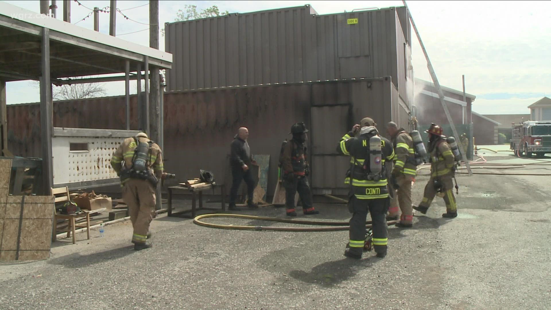 Fire training held in Amherst