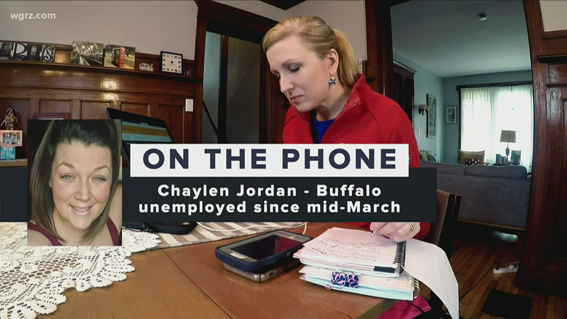 Chalen Jordan is running out of money and has been out of work since Mid-March.