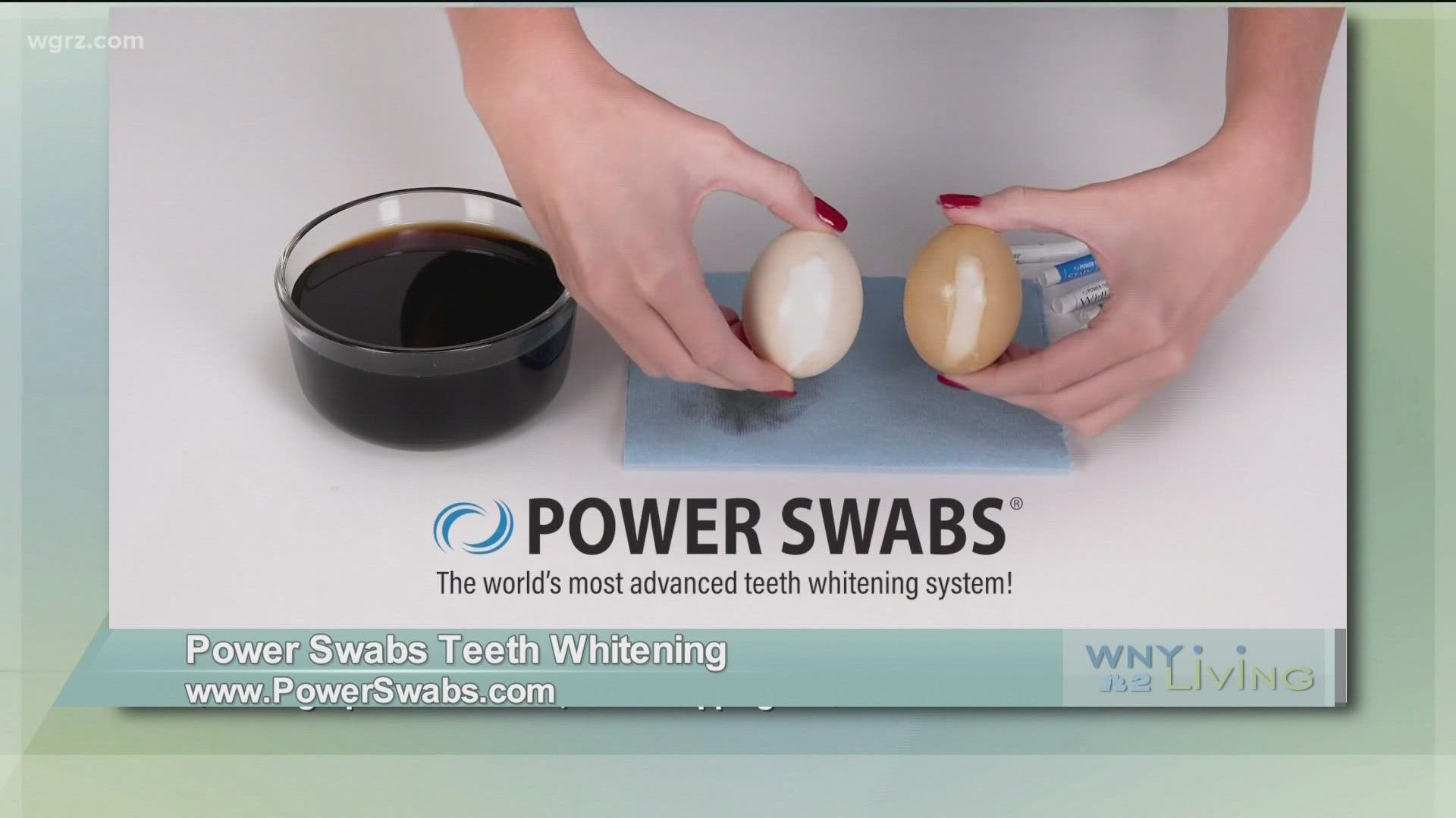 WNY Living - January 1 - Power Swabs Teeth Whitening (THIS VIDEO IS SPONSORED BY POWER SWABS TEETH WHITENING)