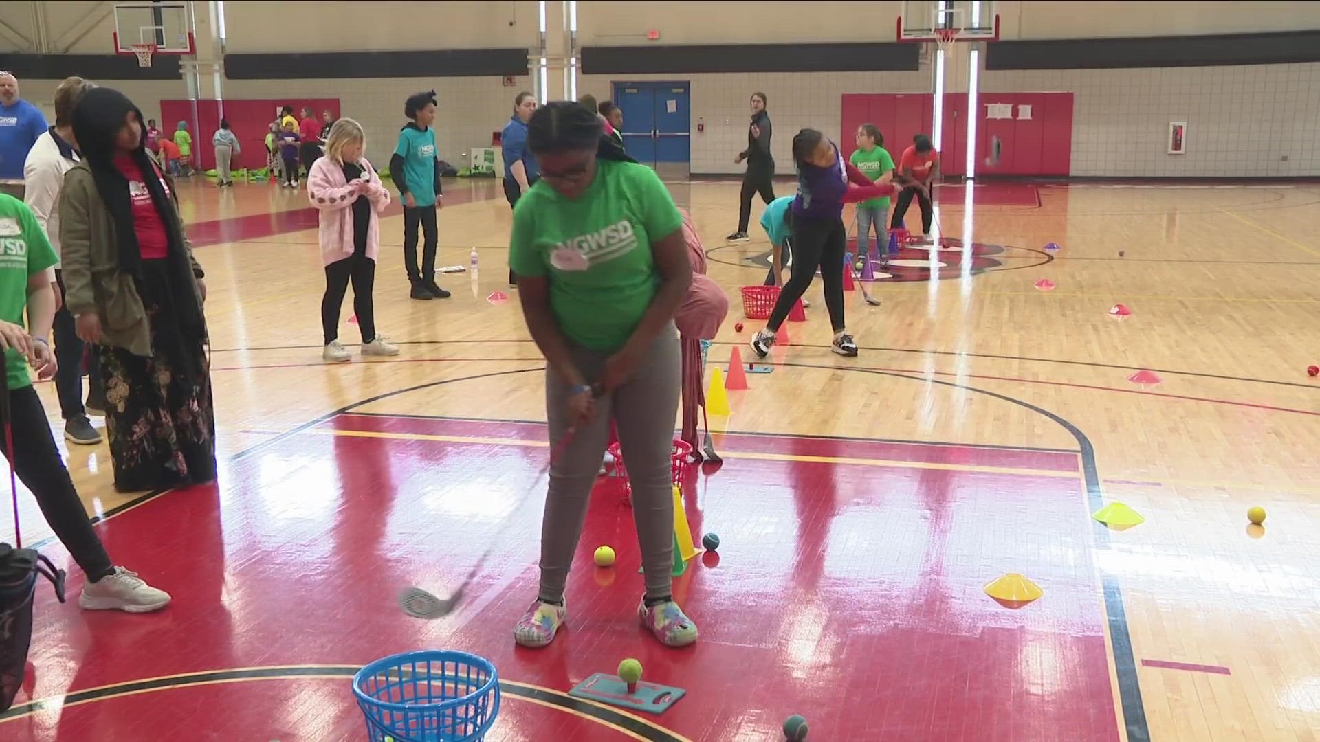 BPS students participate in National Girls & Women in Sports Day event