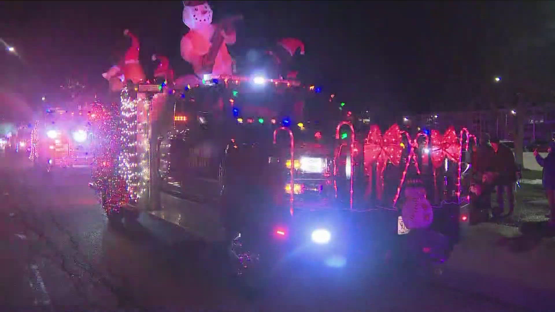 Most Buffalo: 'Lancaster Christmasville fire truck parade'