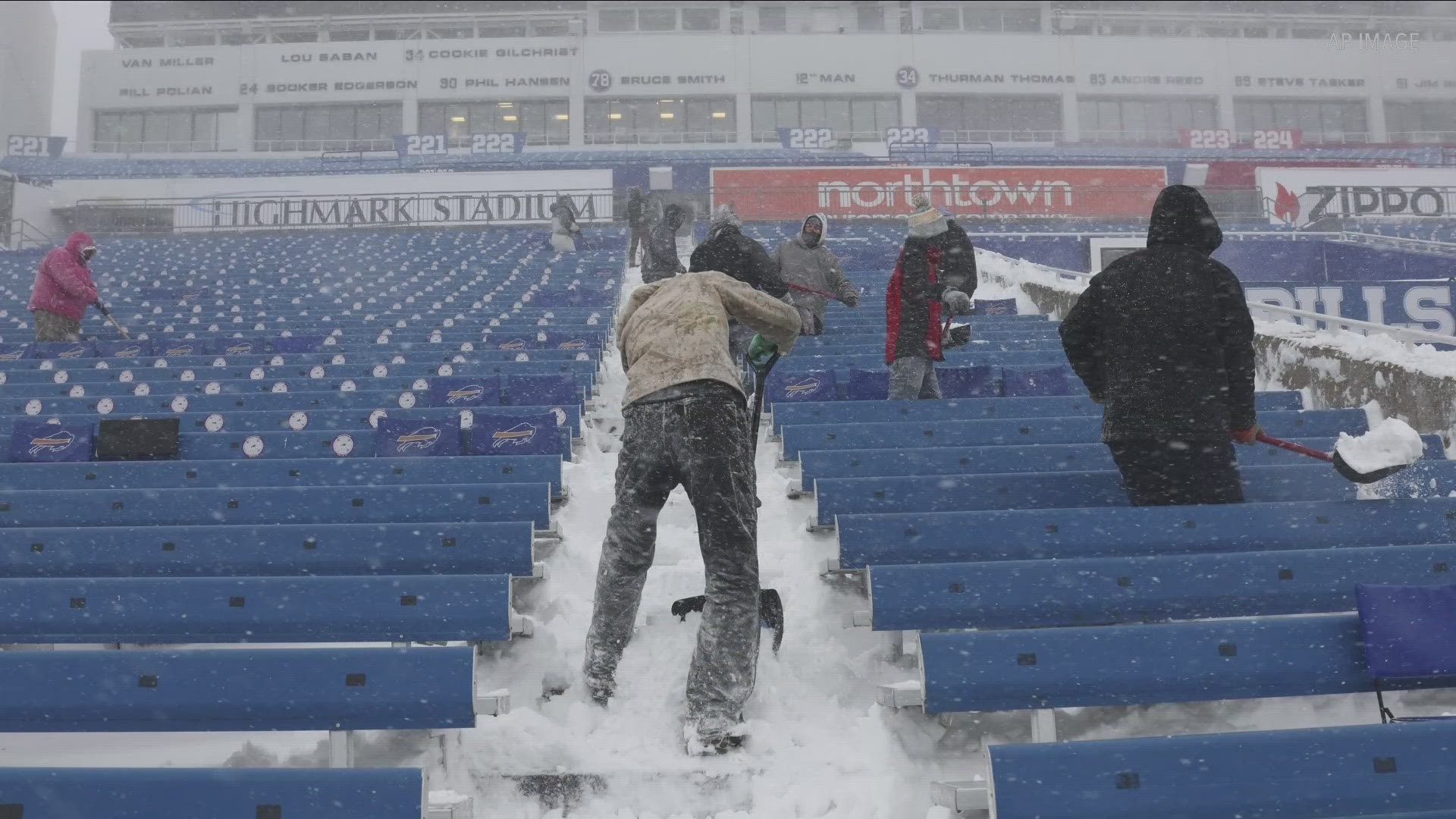 Race against time to clear Highmark stadium in time for Bills 4:30 kickoff