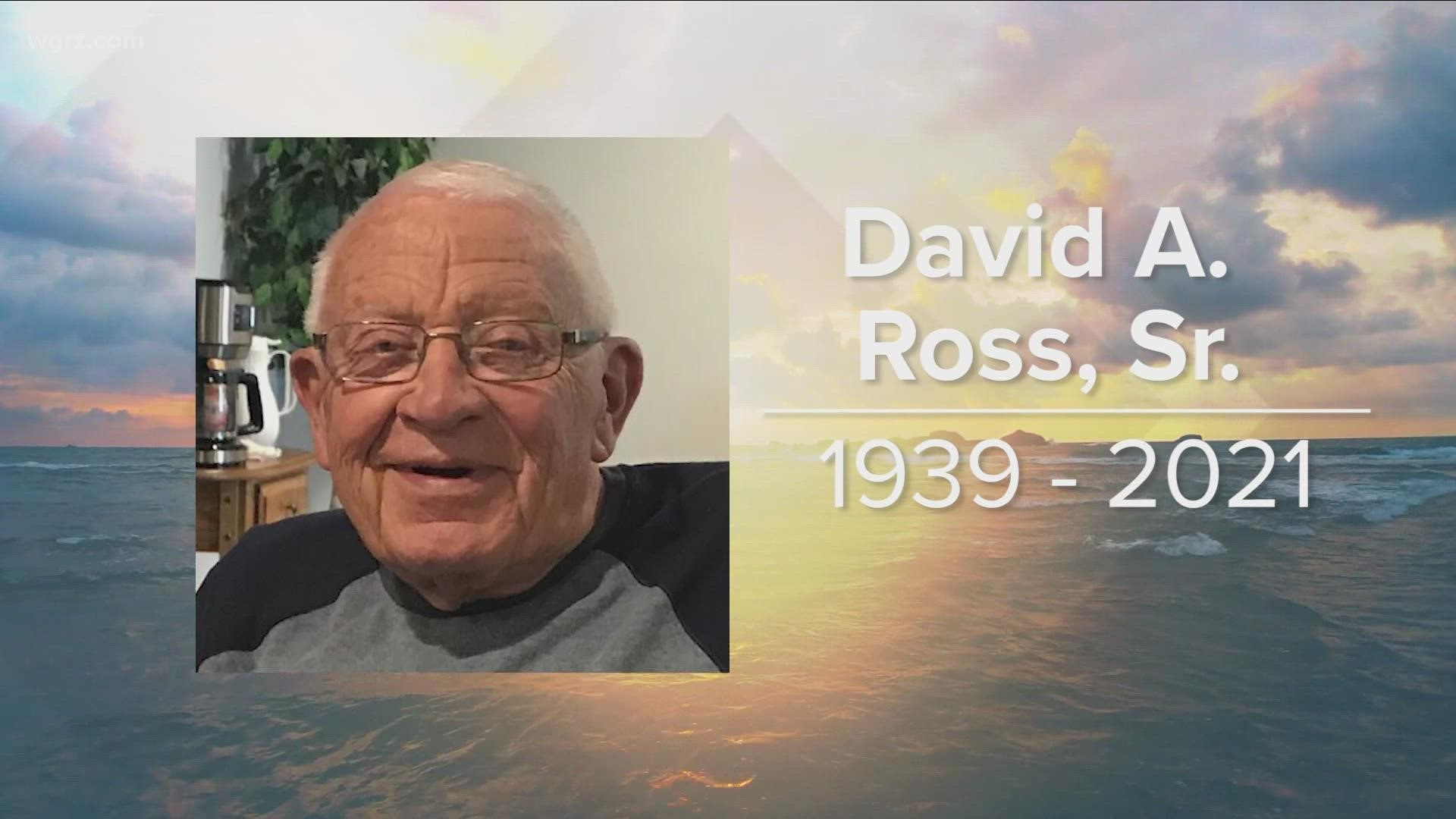David Ross spent more than five decades helping people through that time as a funeral director. A legacy he passed down through the generations.