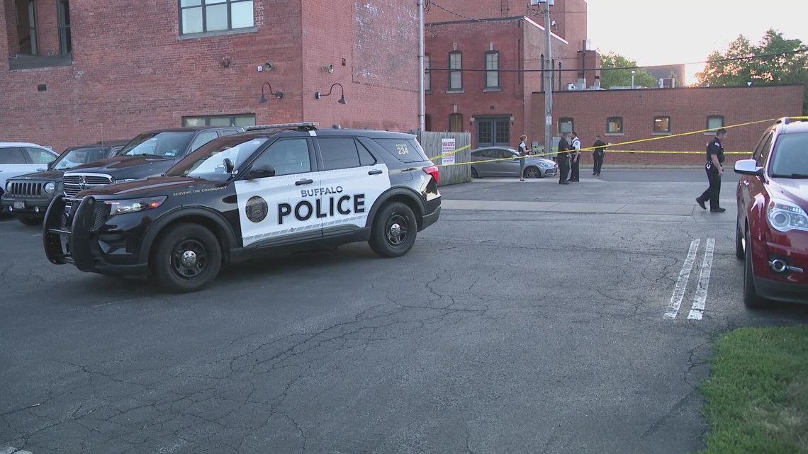 Buffalo Police respond to Larkinville Shooting Tuesday | wgrz.com
