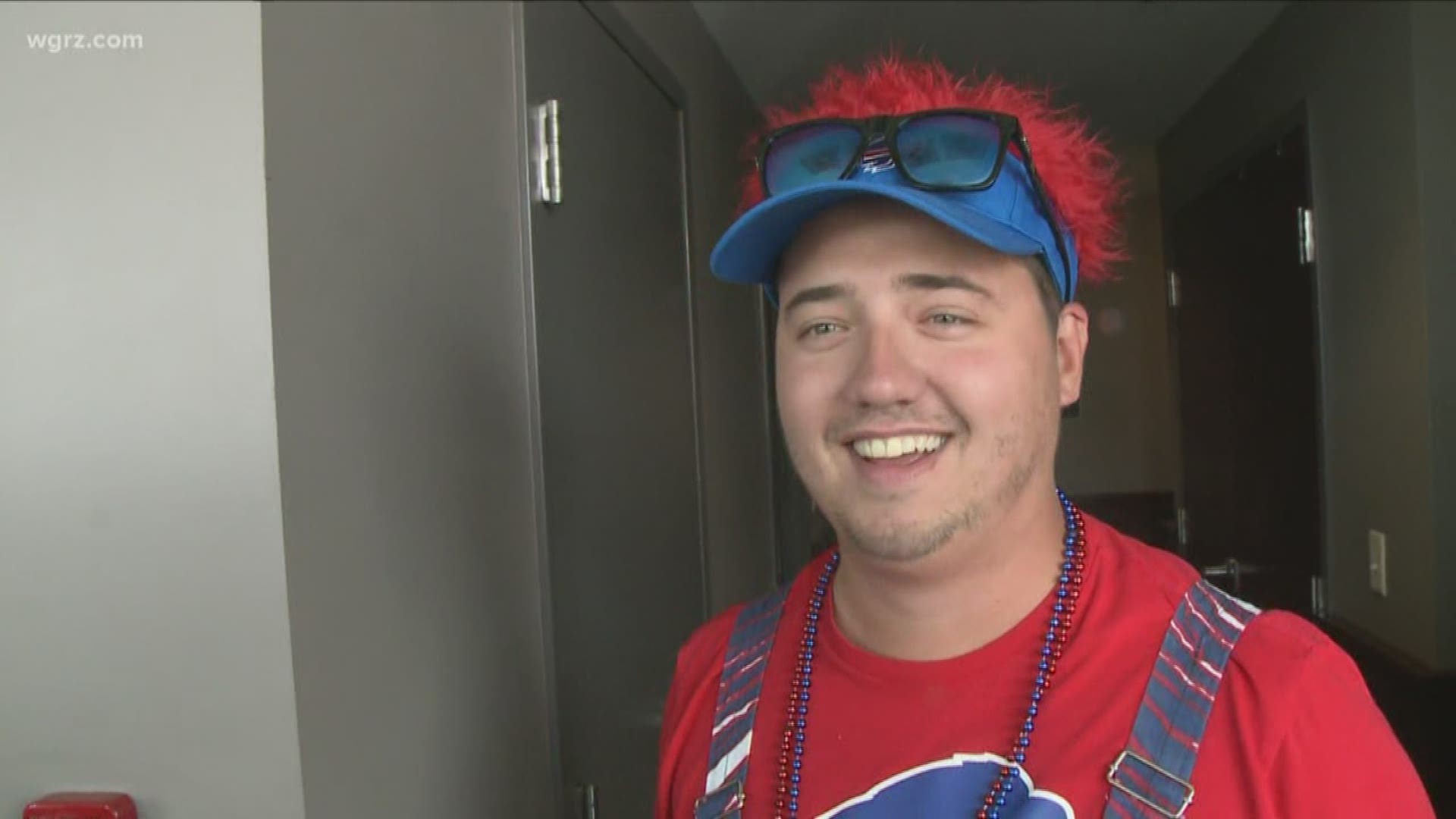 The third annual "game day bar crawl" by step out Buffalo, brought out bills fans decked in their best garb, at over a dozen local bars and restaurants.