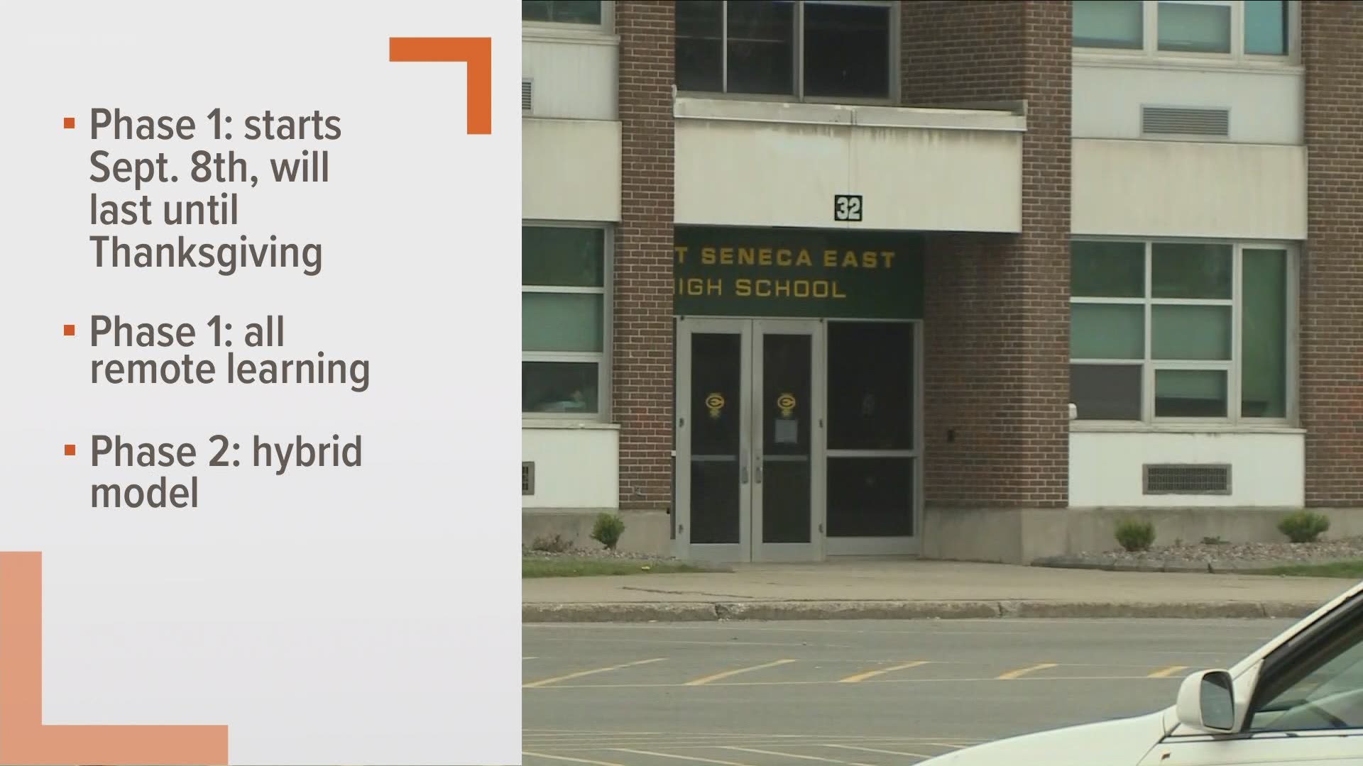 West Seneca Schools Change Reopening Plan