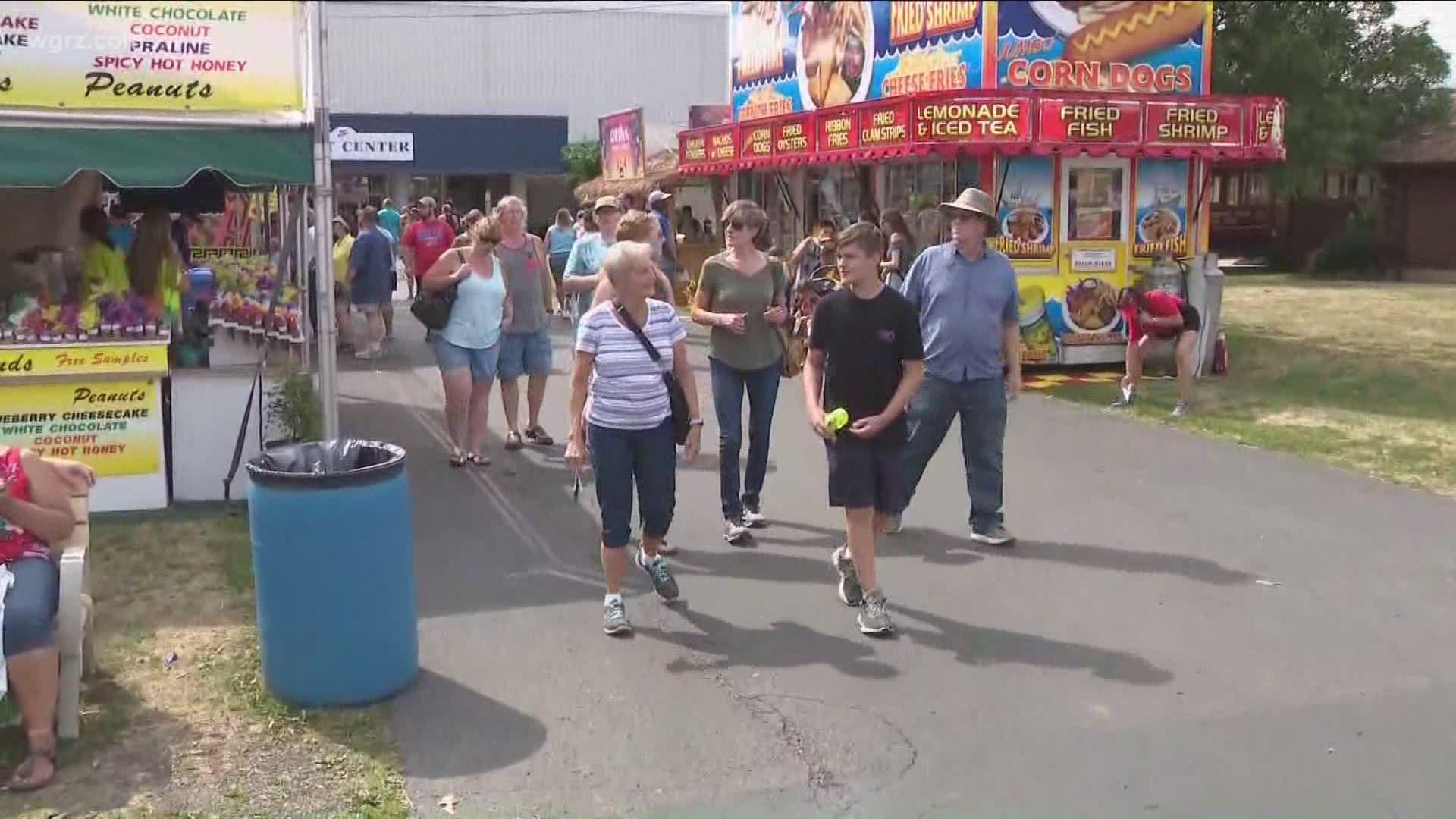 A national health data company found that the Erie County Fair can be held with minimal risk.