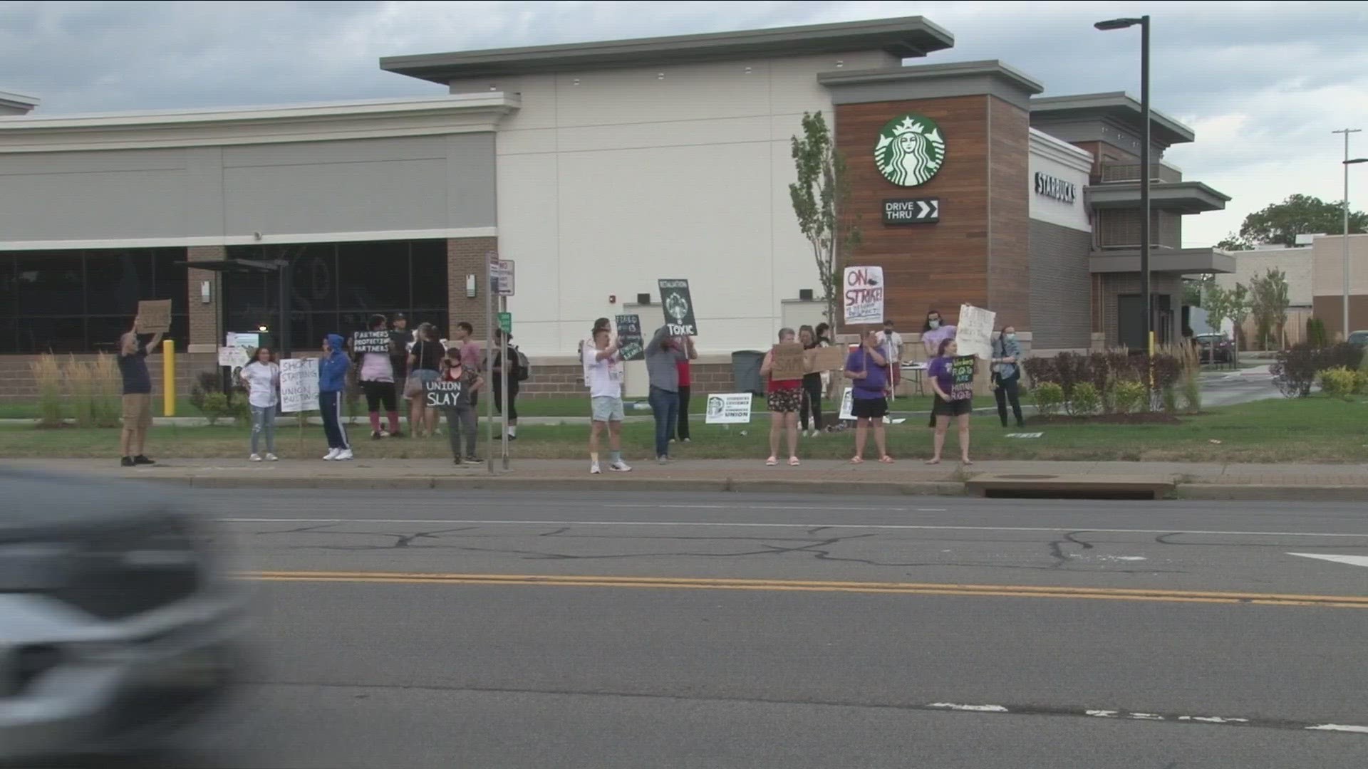 Starbucks fired another Buffalo-area union leader Alexis Rizzo. she worked at the Starbucks on Genesee St.