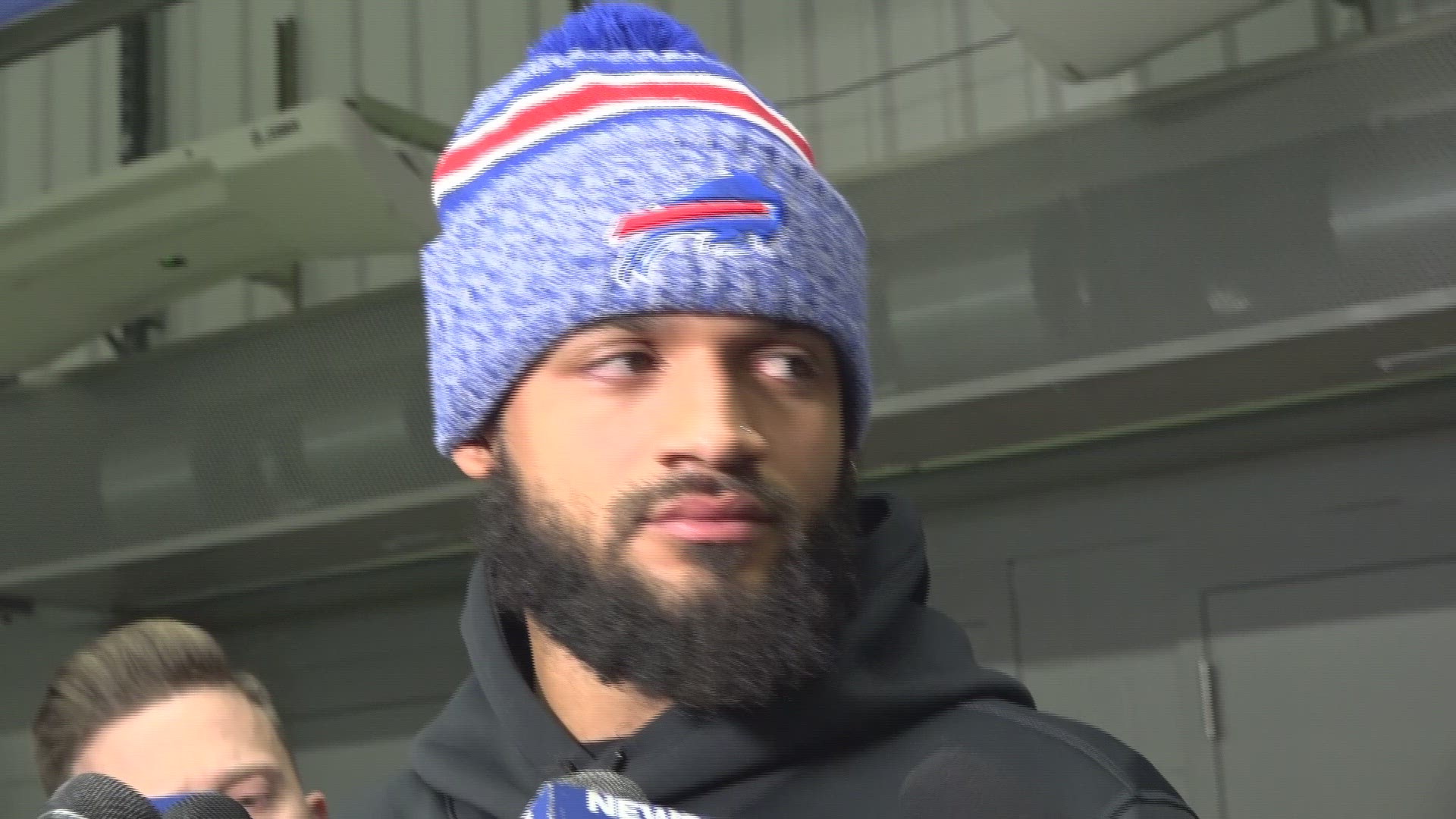Gabe Davis discusses his plans following the end of the Bills season.