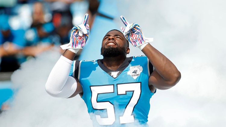 Bills acquire linebacker Andre Smith in trade with Panthers