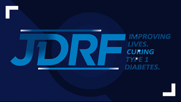 video de diabetes tipo 1 jdrf logo