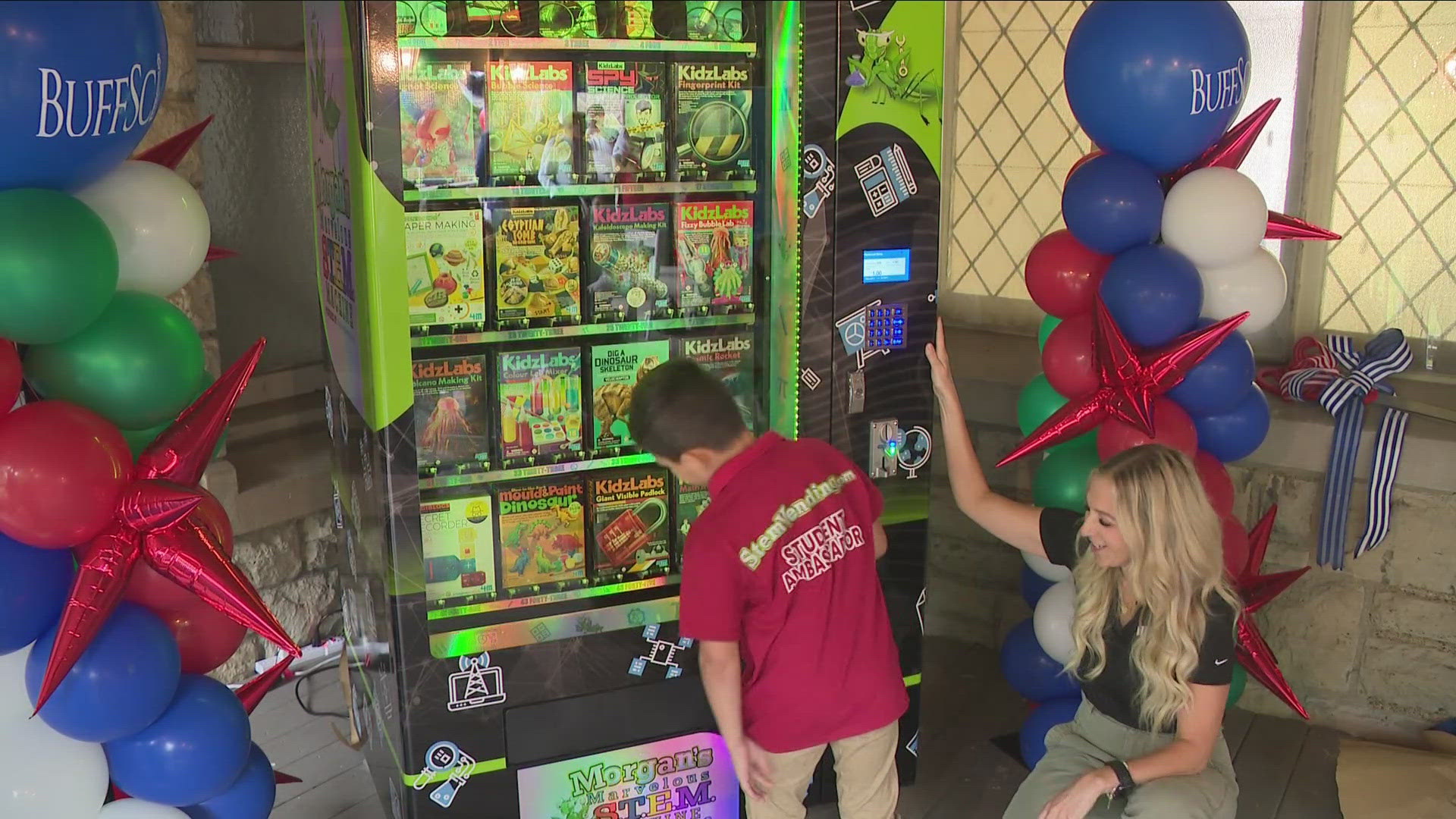 STEM vending machine at BuffSci