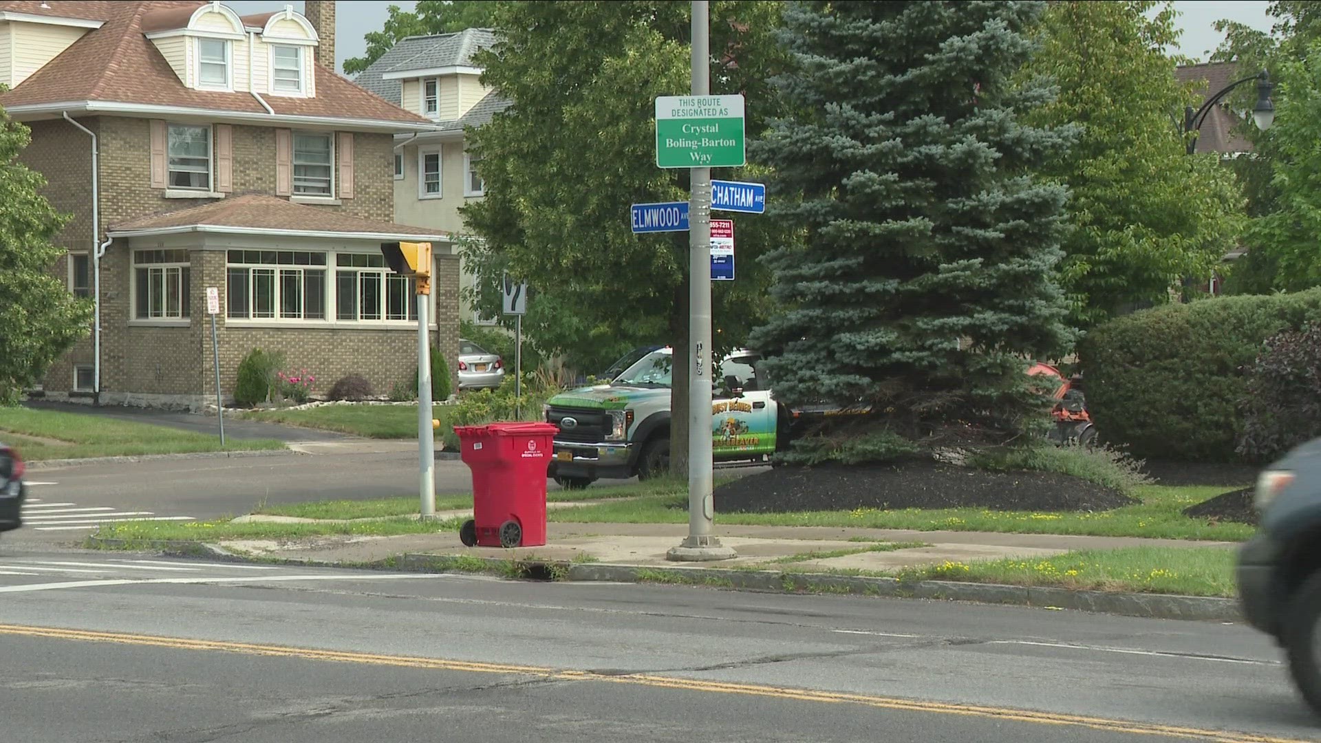 City of Buffalo and Buffalo public schools dedicated two blocks of Elmwood Avenue to the late Crystal Boling-Barton