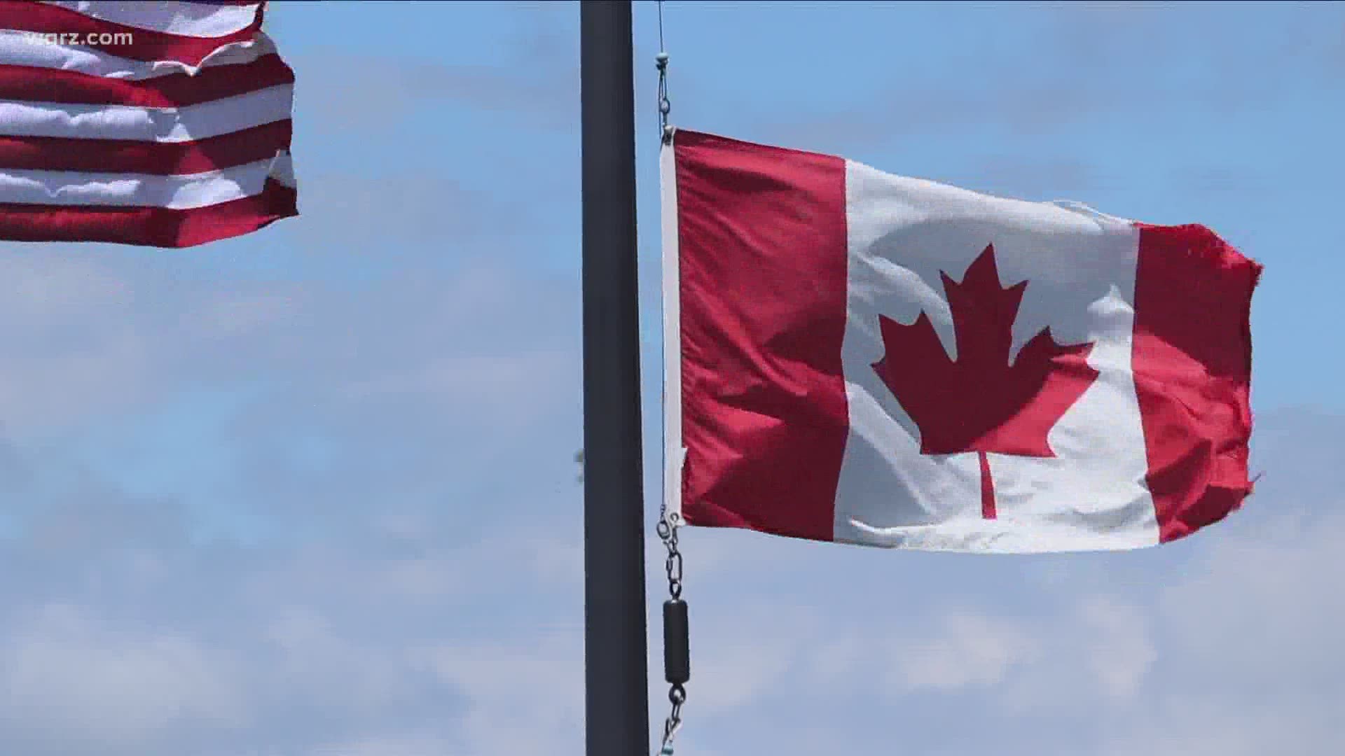 Canadian ambassador tomorrow to discuss his border proposals.