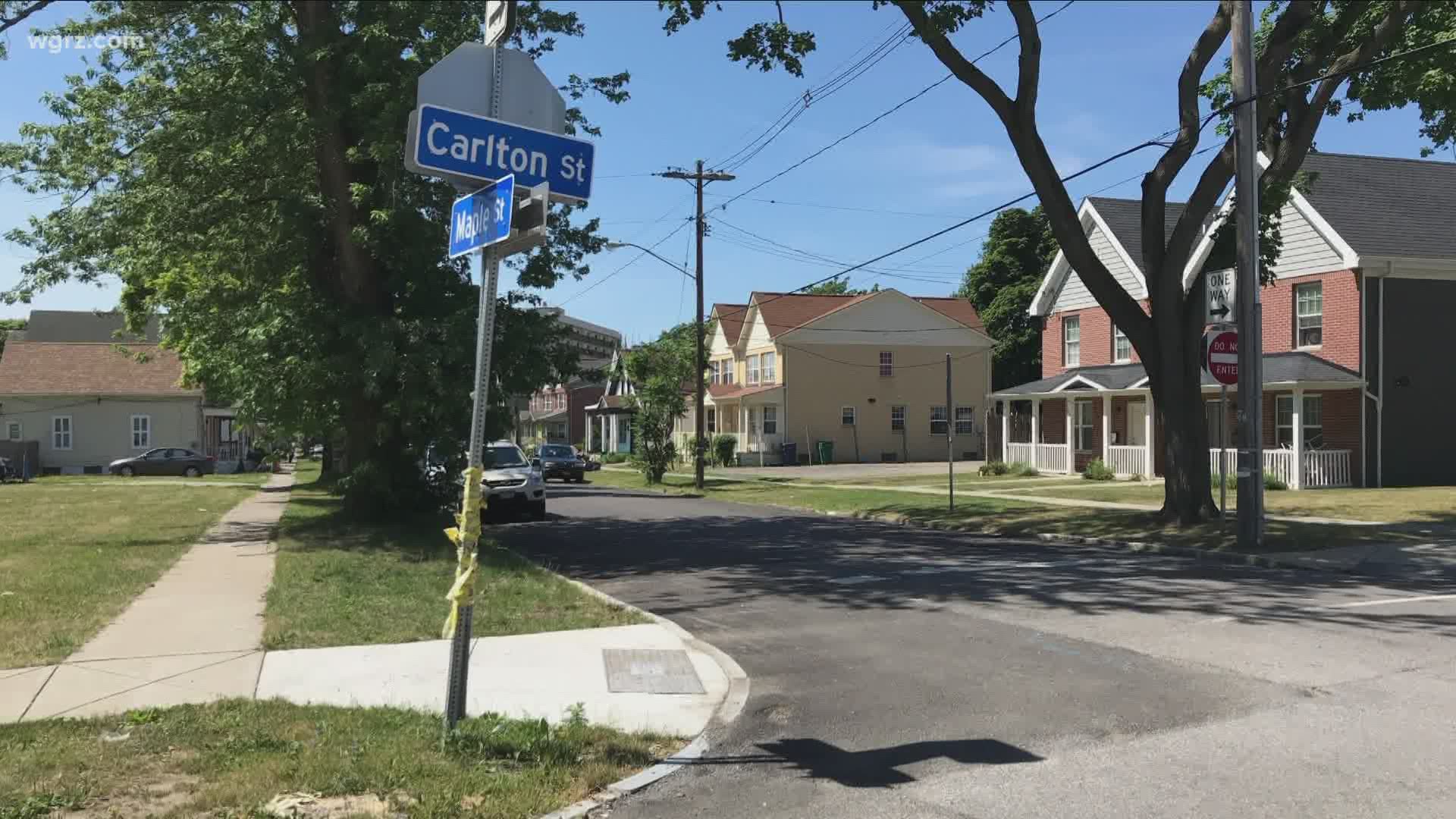 Buffalo police say two men were shot early Sunday morning in an apparent drive-by in the city's Fruit Belt neighborhood around 1:30 this morning.