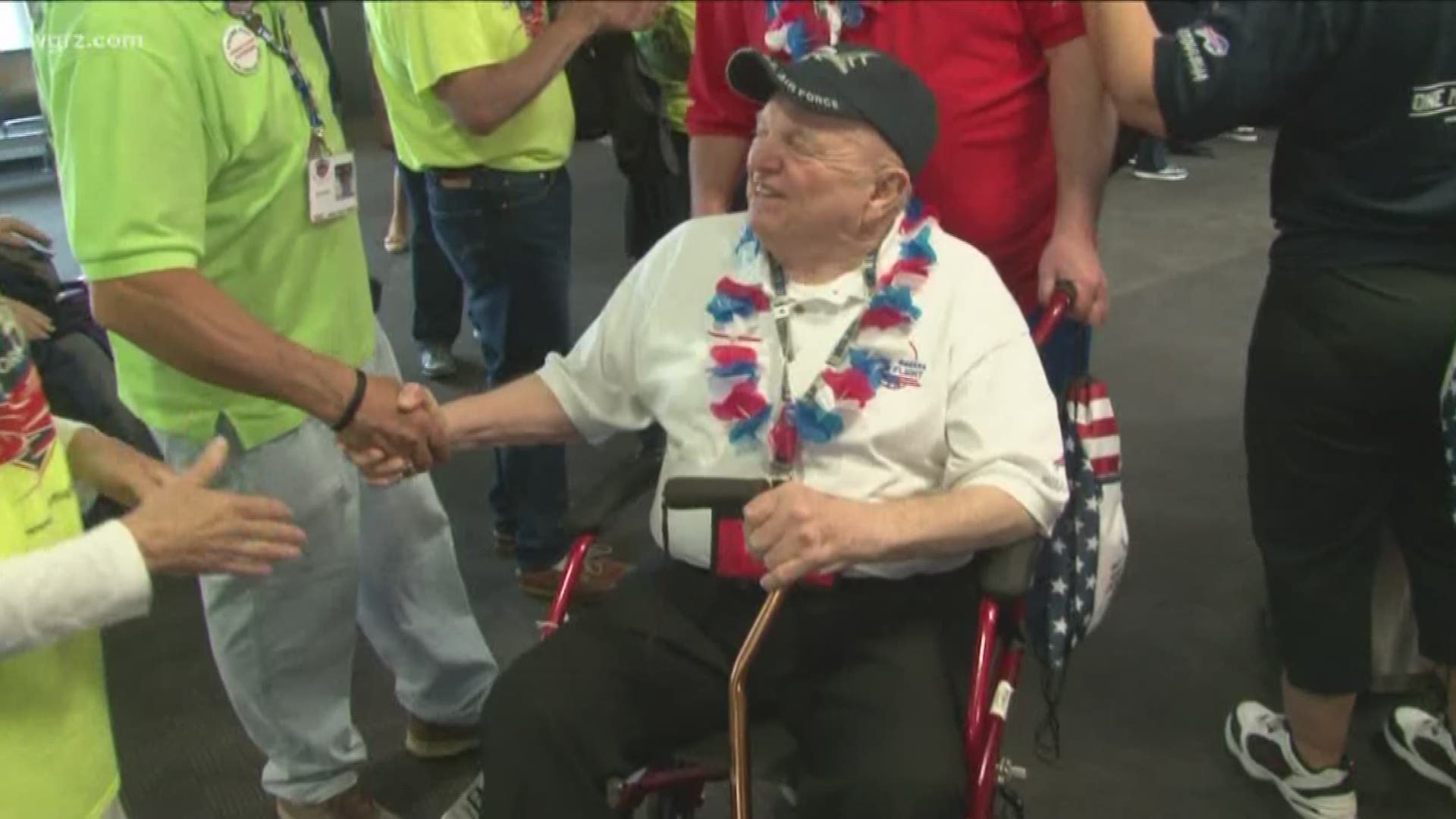 Over the weekend, a group of more than 50 veterans took the trip of a lifetime