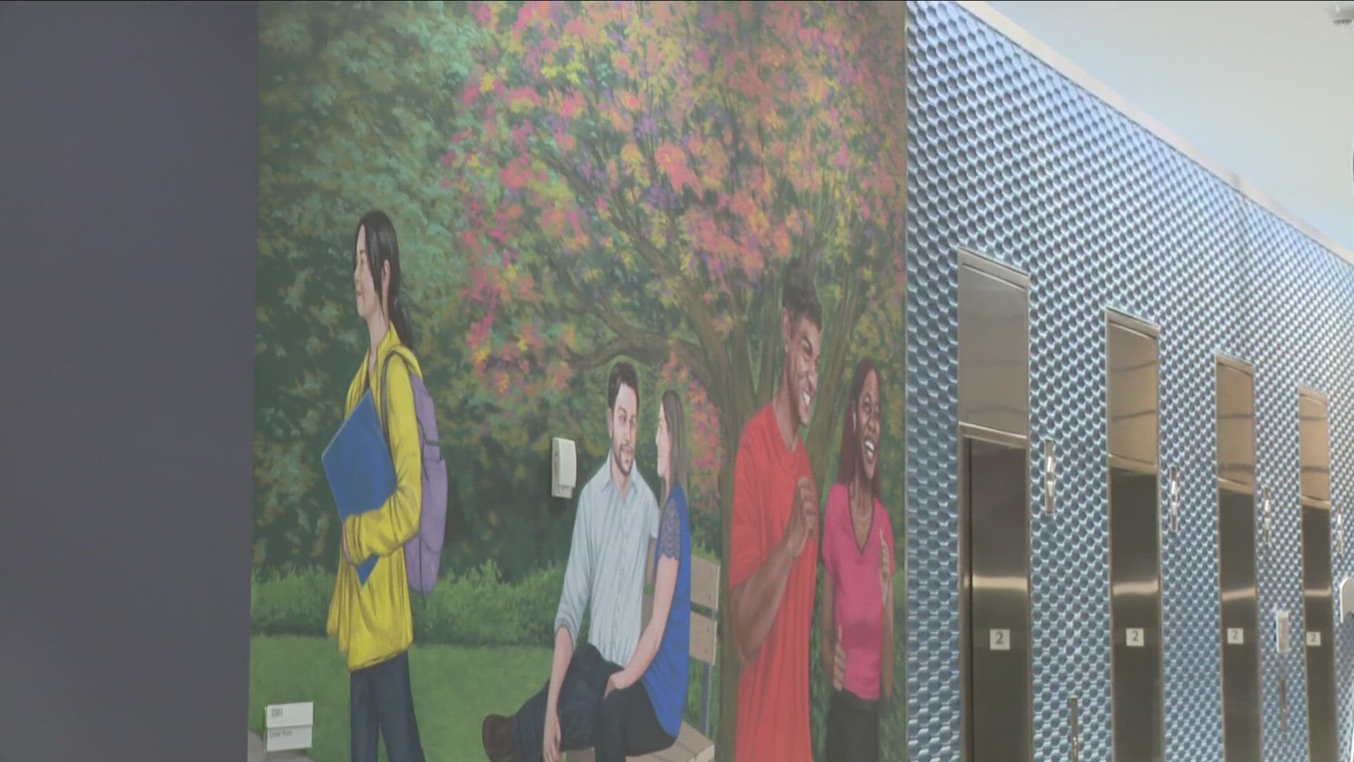 the jacobs school of medicine at u-b is celebrating diversity and community with a new mural.