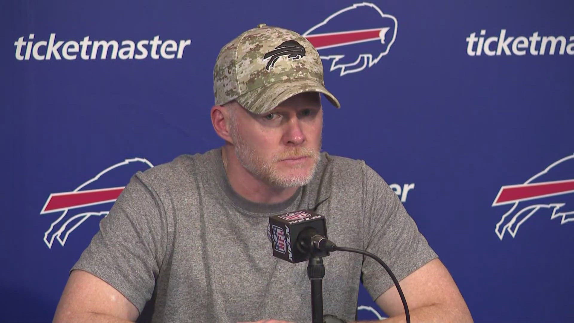 Buffalo Bills HC Sean McDermott speaks to media Friday