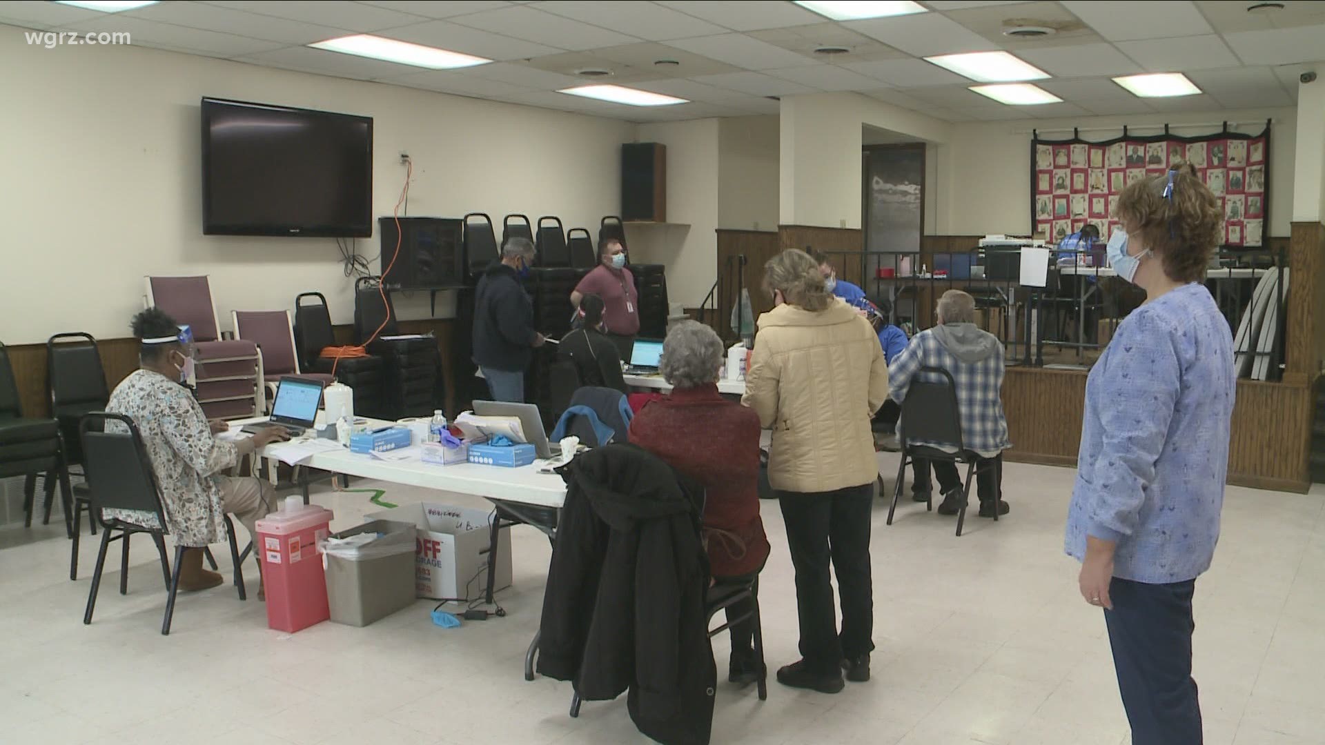 Vaccine clinics held in Lackawanna, Niagara Falls