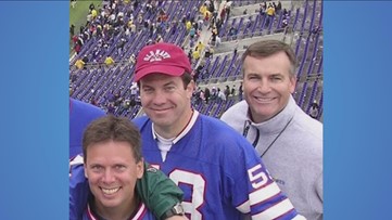 Buffalo fans create the Bills Wagon to facilitate tailgate fun