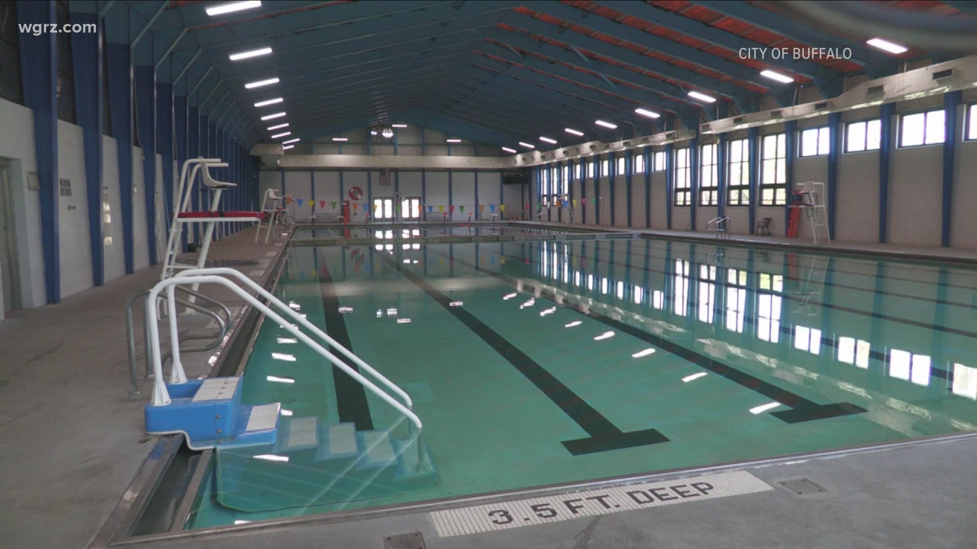 2 city of Buffalo indoor public pools open Monday