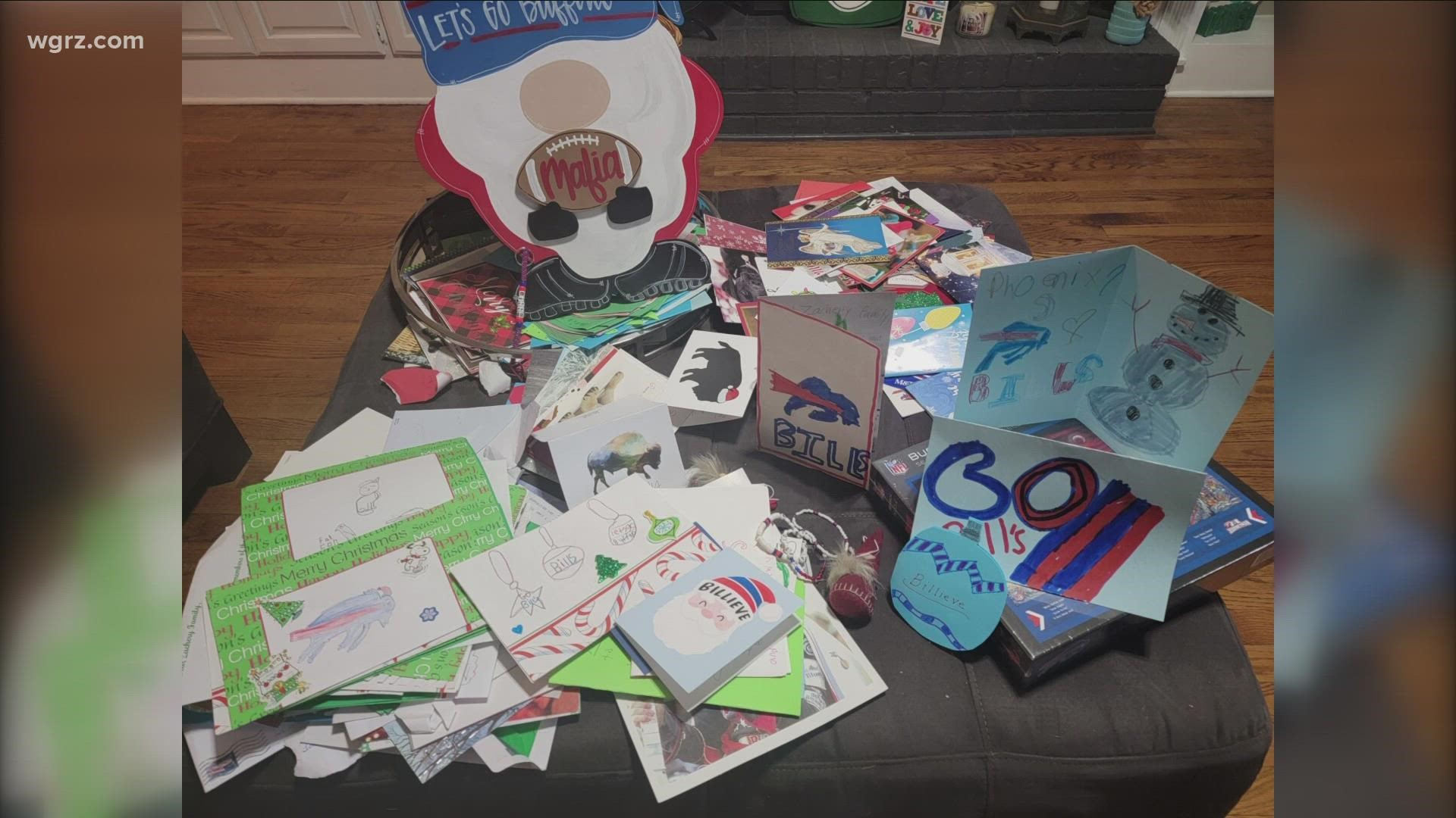Bills fans from around the country are making this Christmas to remember for an Atlanta mom and her four children.