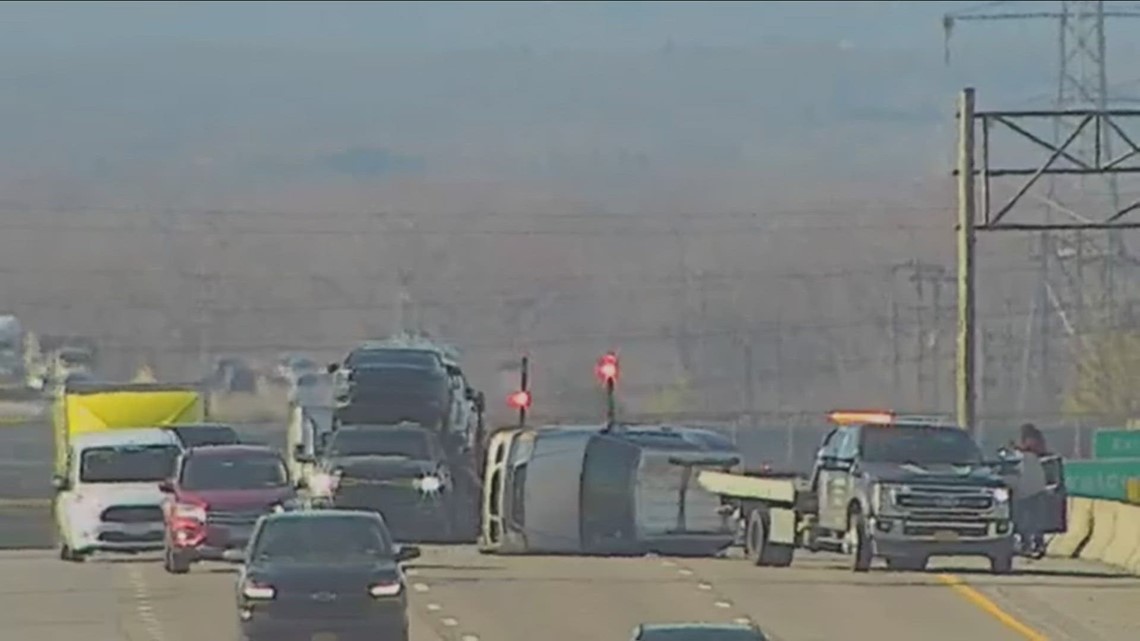 Traffic Tracker 2: Car flipped Tuesday morning on 90 East wgrz com