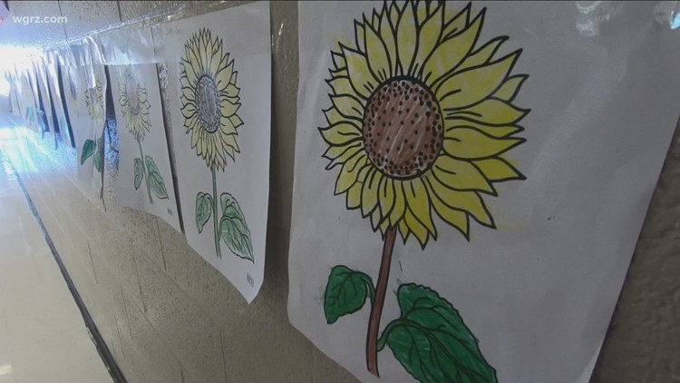 Local efforts show support to Ukraine through sunflowers