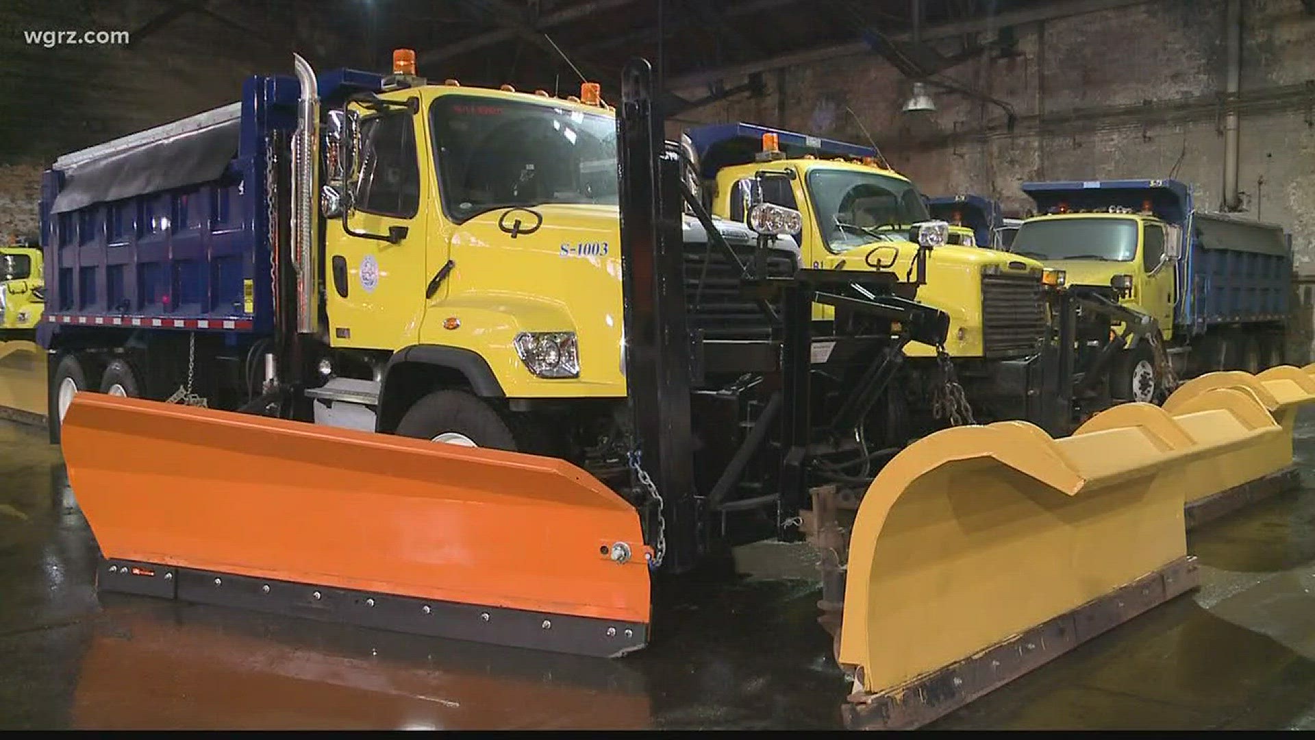 Snow Preps: City Of Buffalo Buys New Plows For The Winter