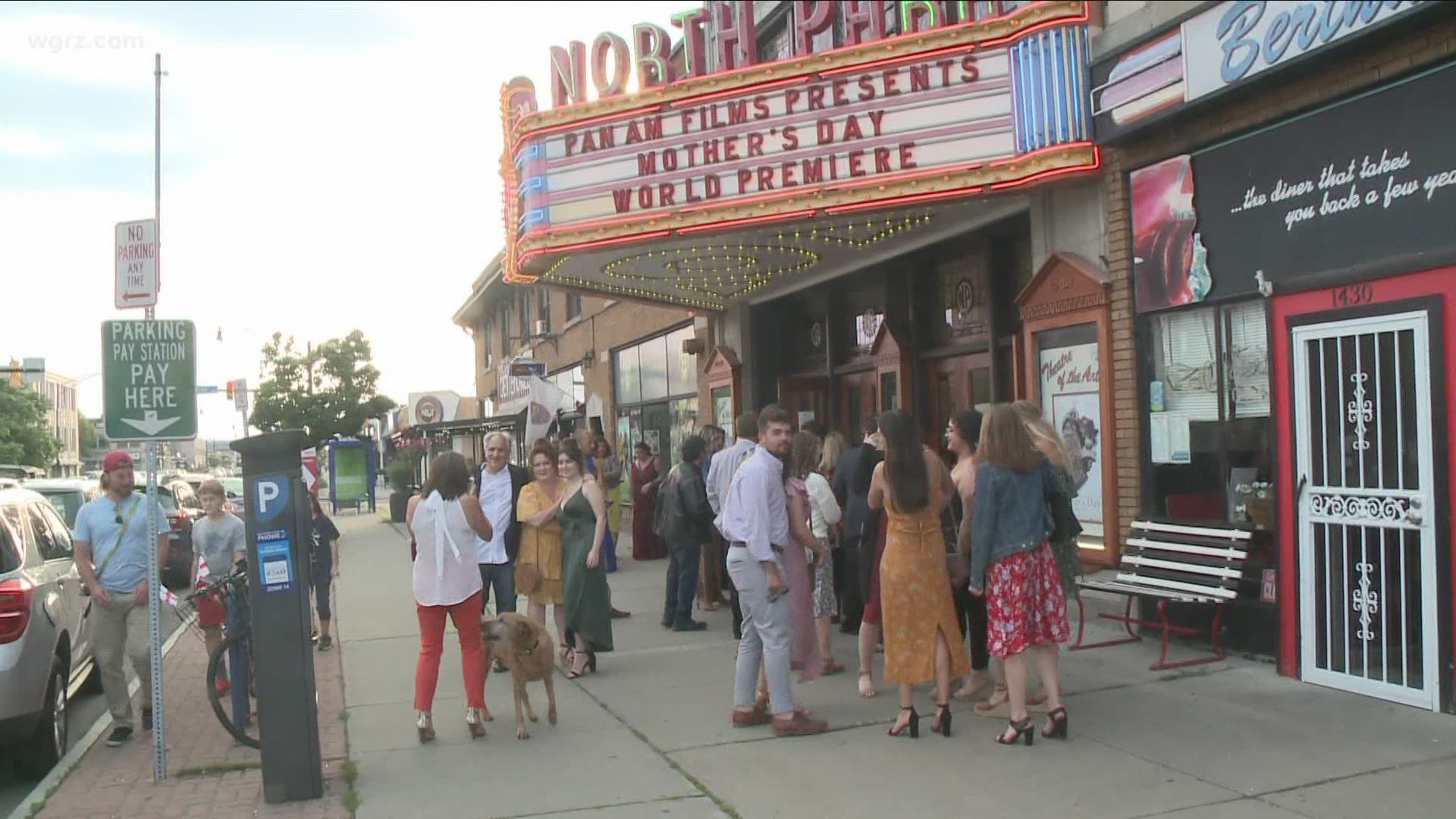A red carpet moment in North Buffalo tonight, as the North Park Theatre hosted the premier of a local film about a sensitive subject.