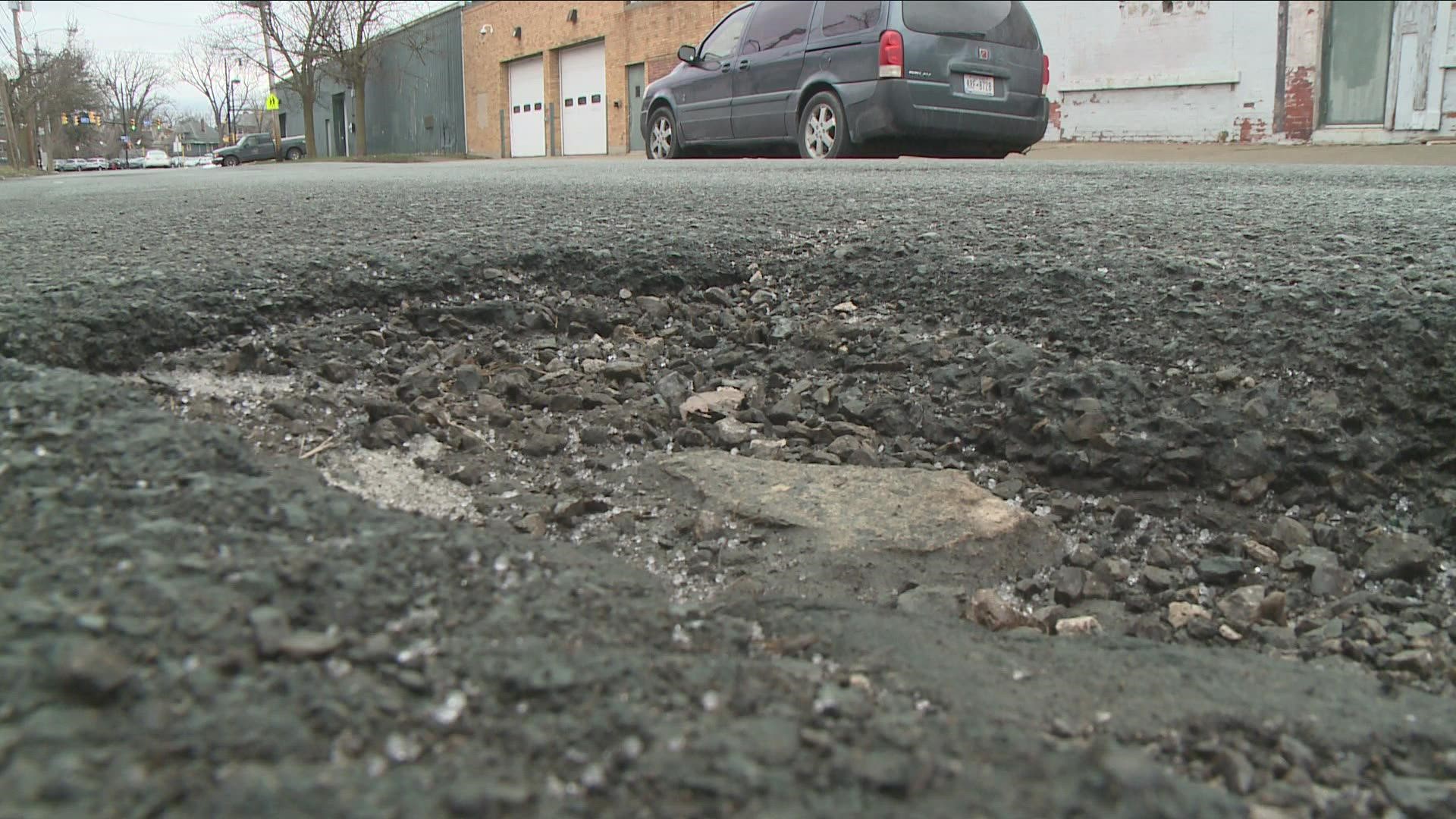 State Sen. Tim Kennedy is also working to get more money approved for road repairs across the state & in WNY.