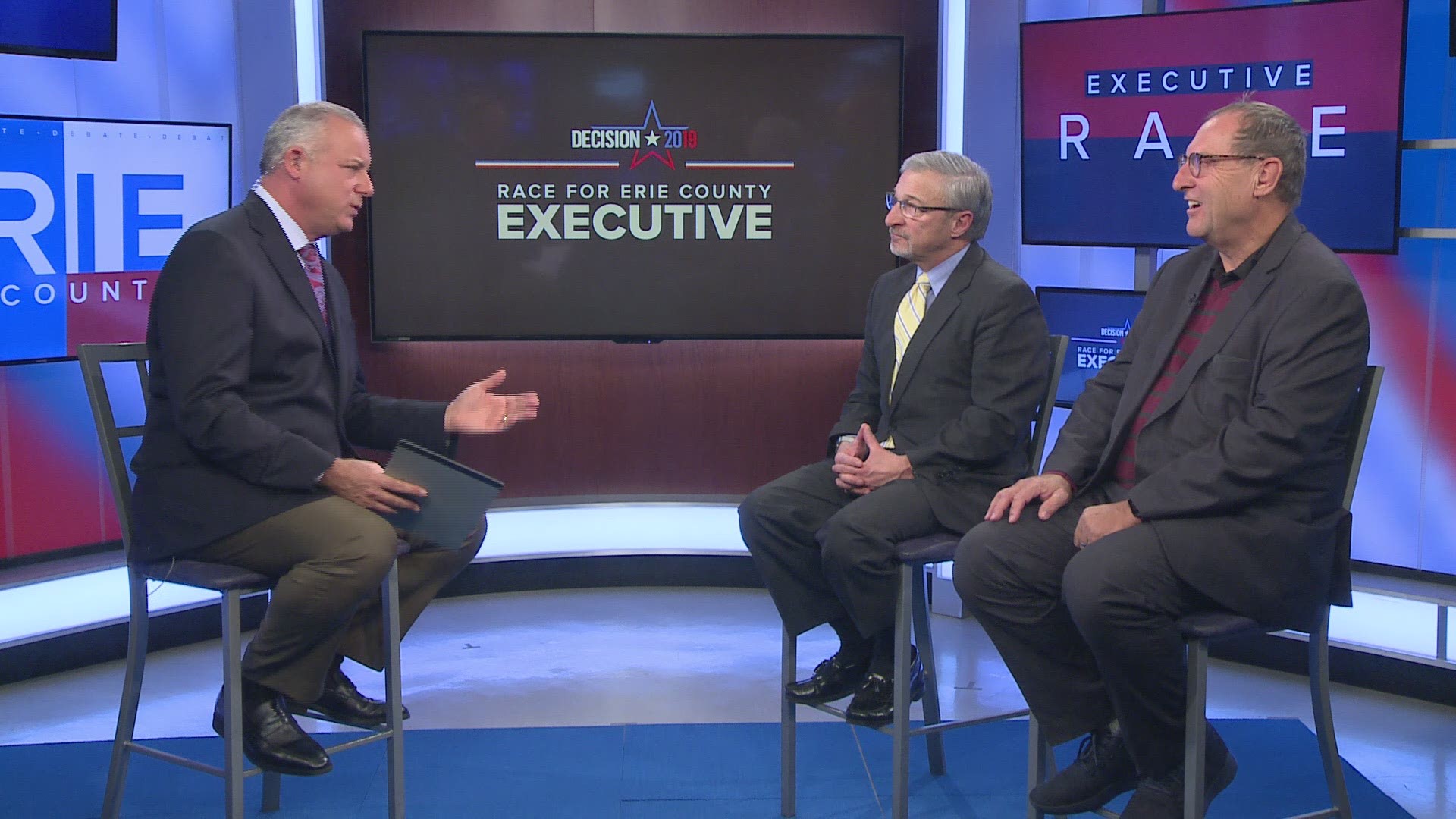 Carl Calabrese and Bruce Fisher join Scott Levin for analysis of the Erie County Executive debate