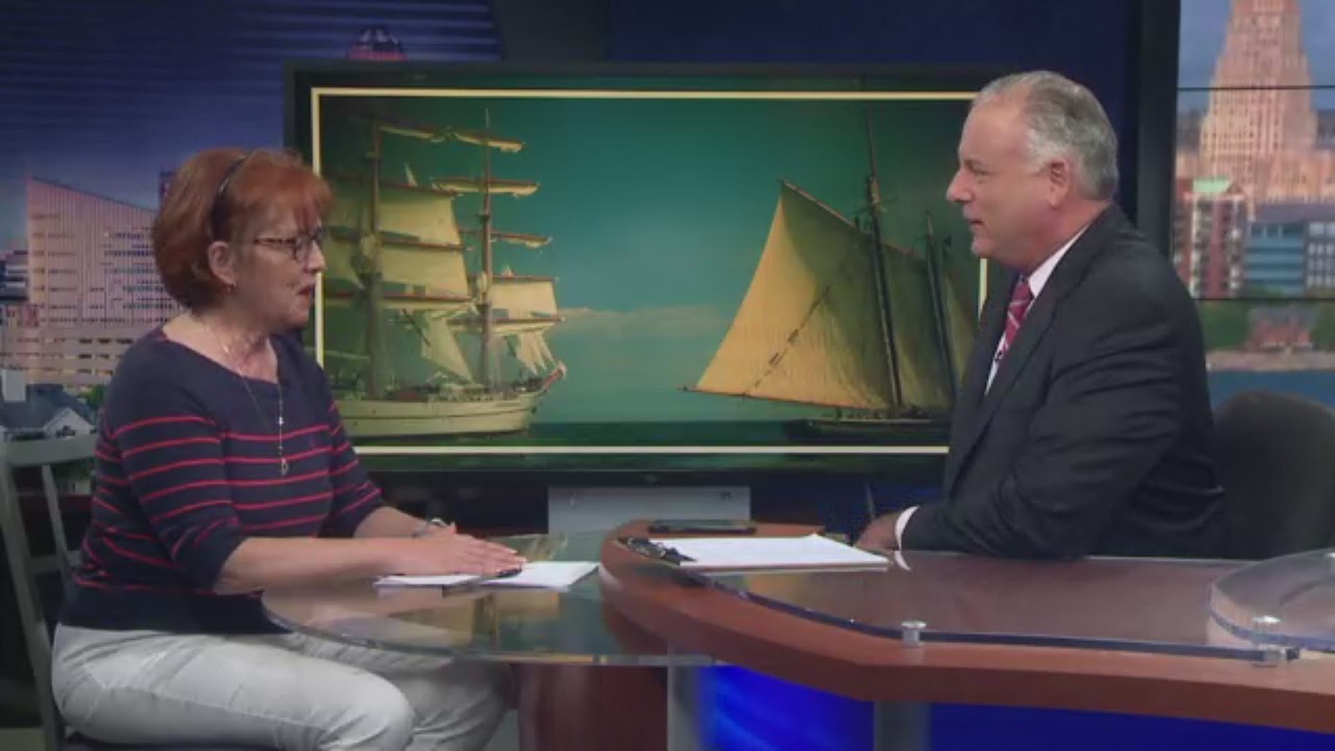Paula Blanchard sits down with Scott Levin to talk about the Port of Sails Tall Ships event.