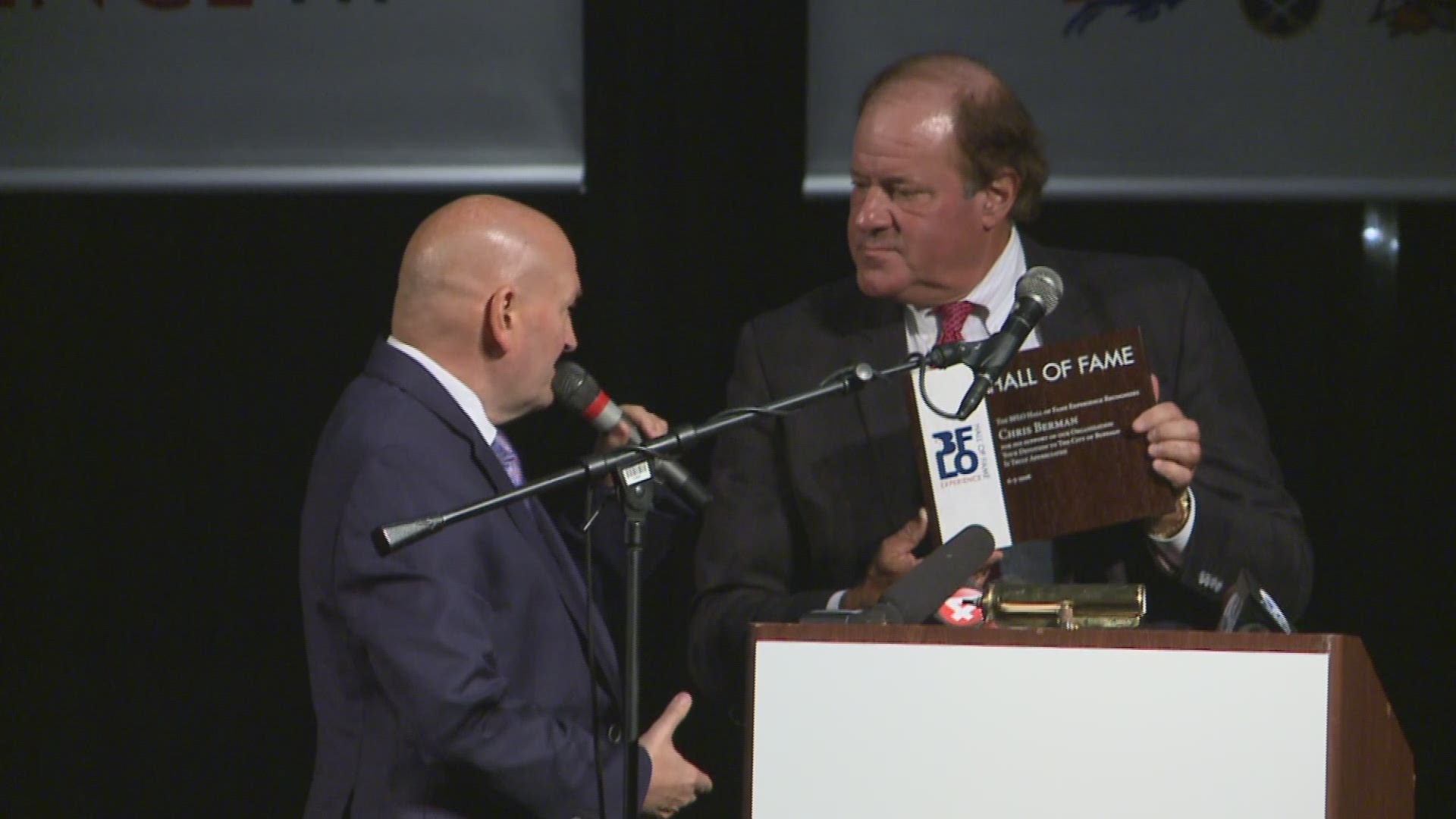 Chris Berman speaks at Buffalo Hall of Fame Experience Fundraiser