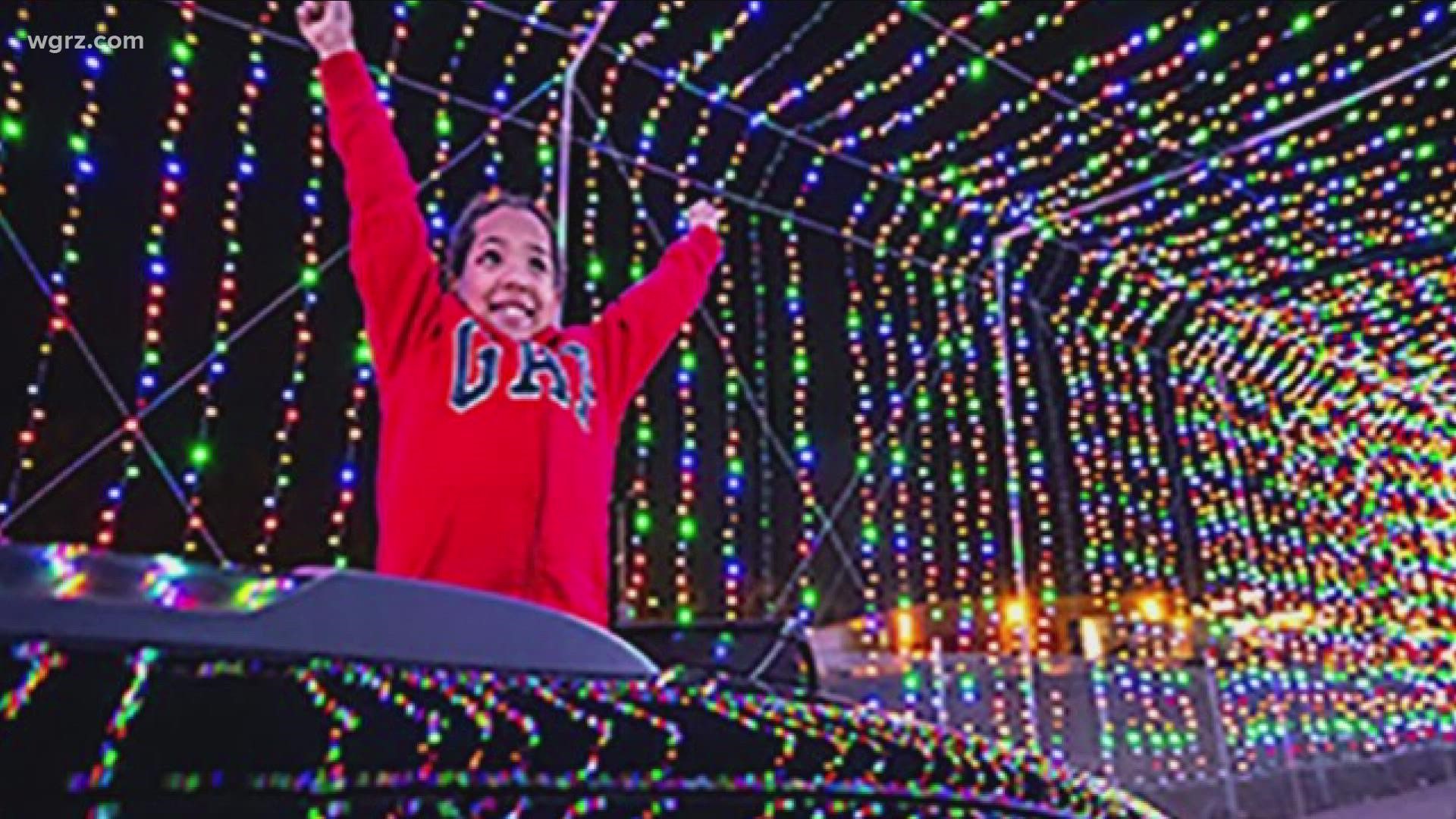 The amusement park is already preparing to deck the halls with the "Magic of Lights."