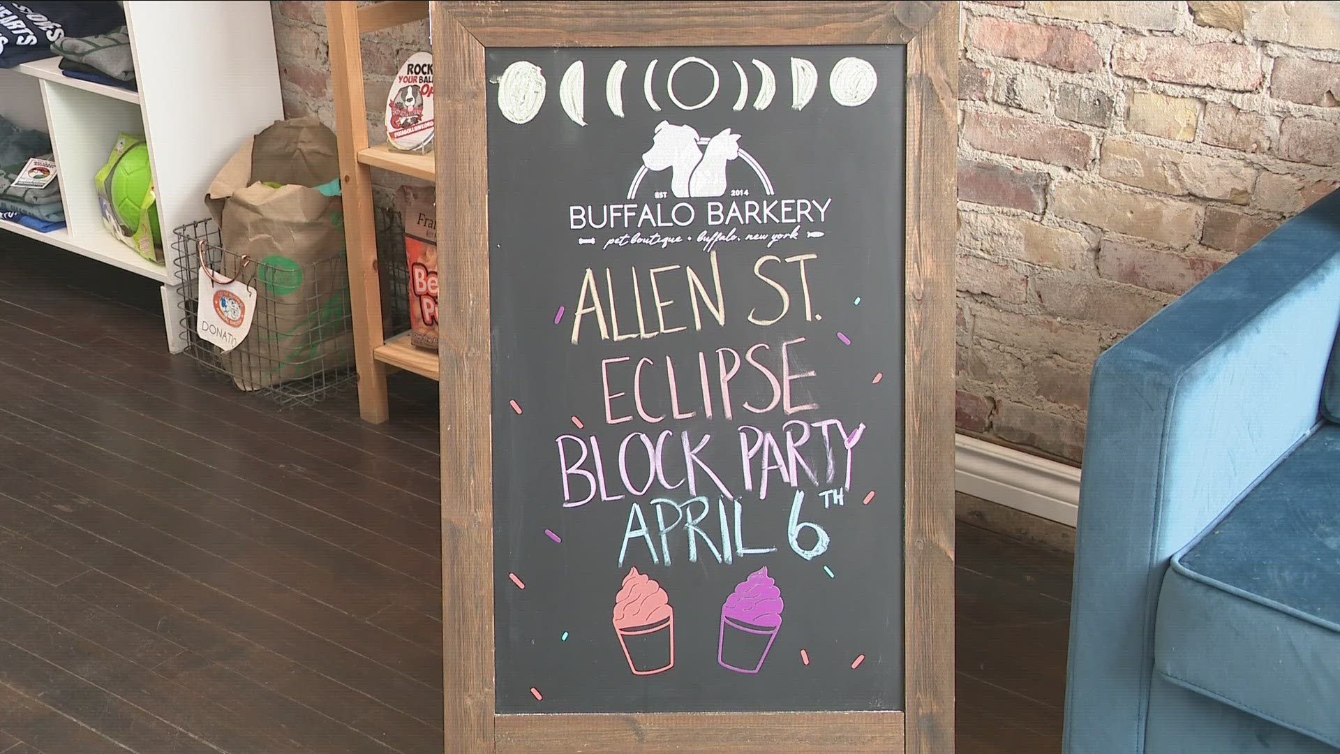 Buffalo Barkery to host pet-friendly eclipse themed fundraiser this weekend on Allen street